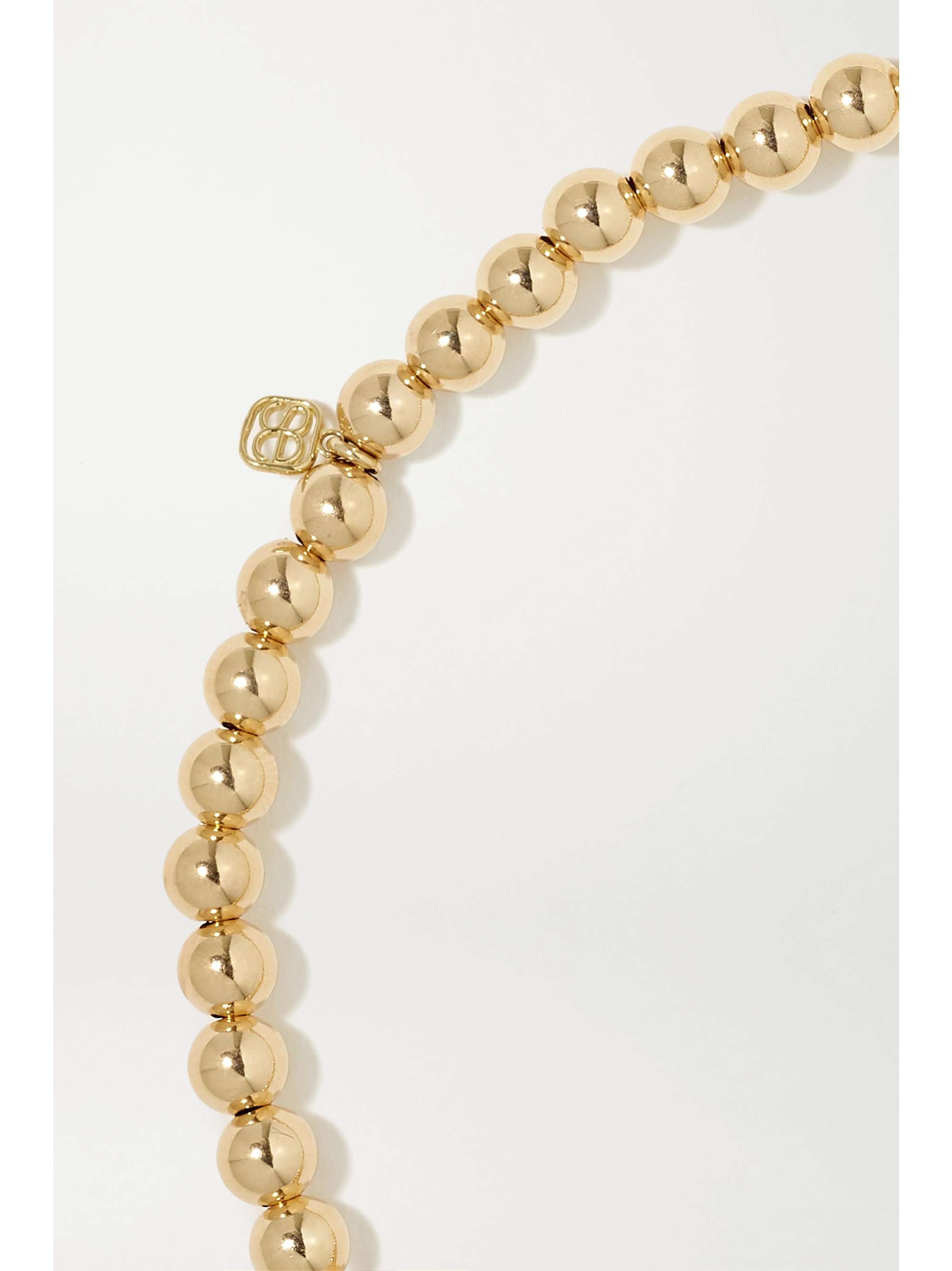 SYDNEY EVAN Cancer 14-karat gold diamond bracelet