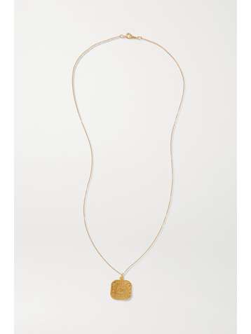 ALIGHIERI The Infernal Storm gold-plated necklace