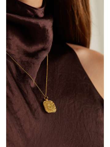 ALIGHIERI The Infernal Storm gold-plated necklace