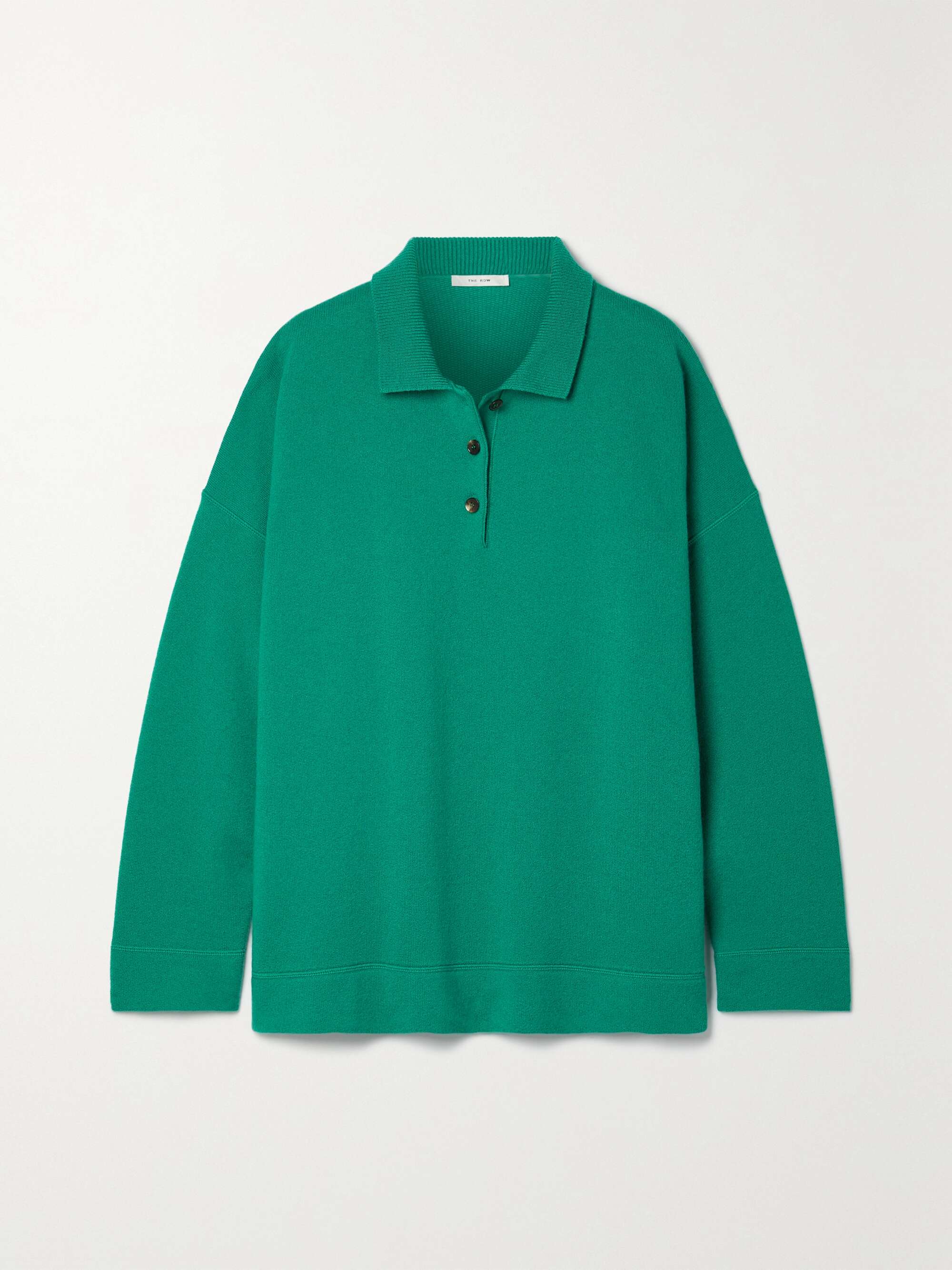 The Row - Sinop Oversized Cashmere Sweater - Green - Small - Net A Porter