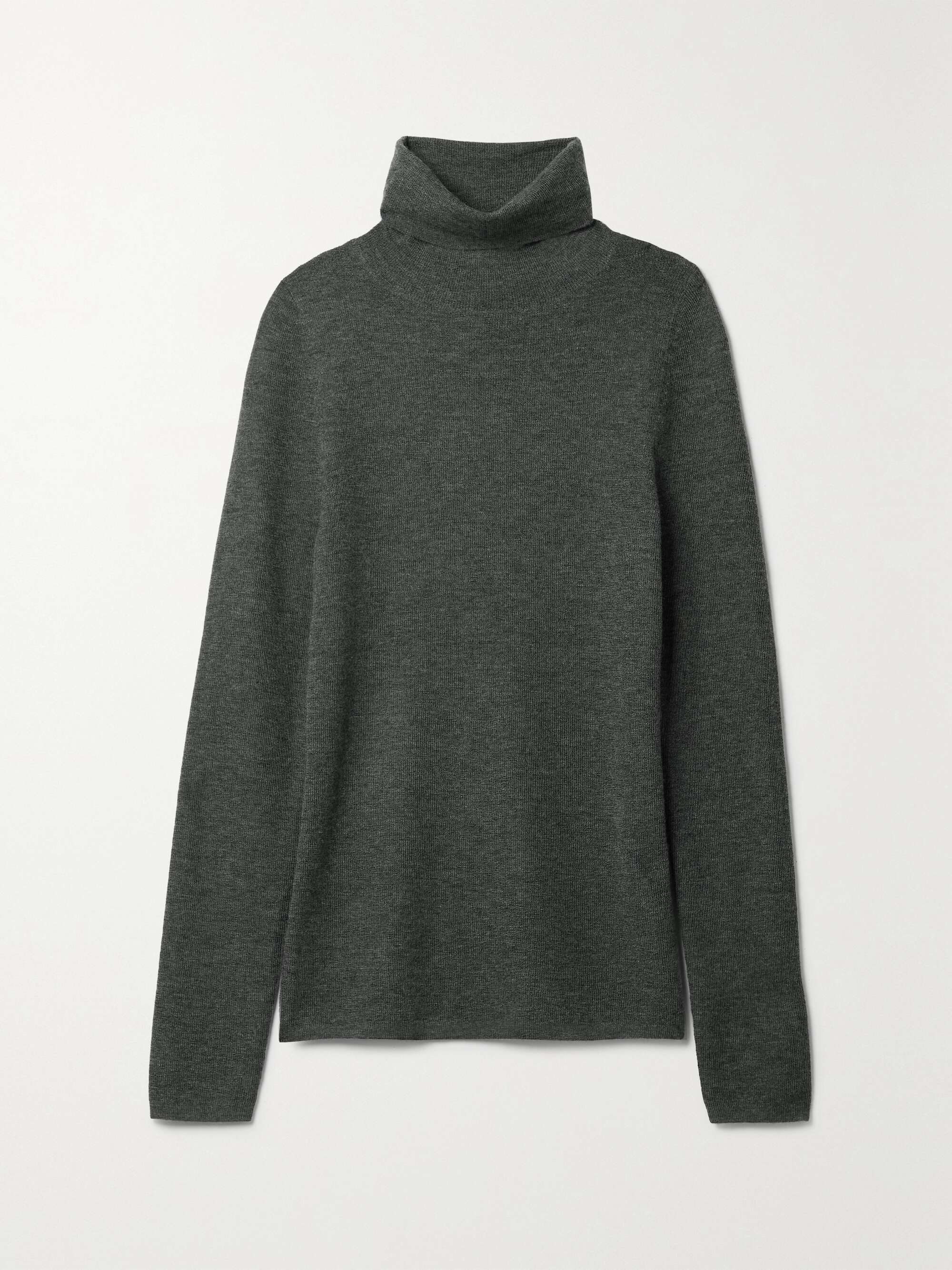 Charcoal Lynnette cashmere turtleneck 