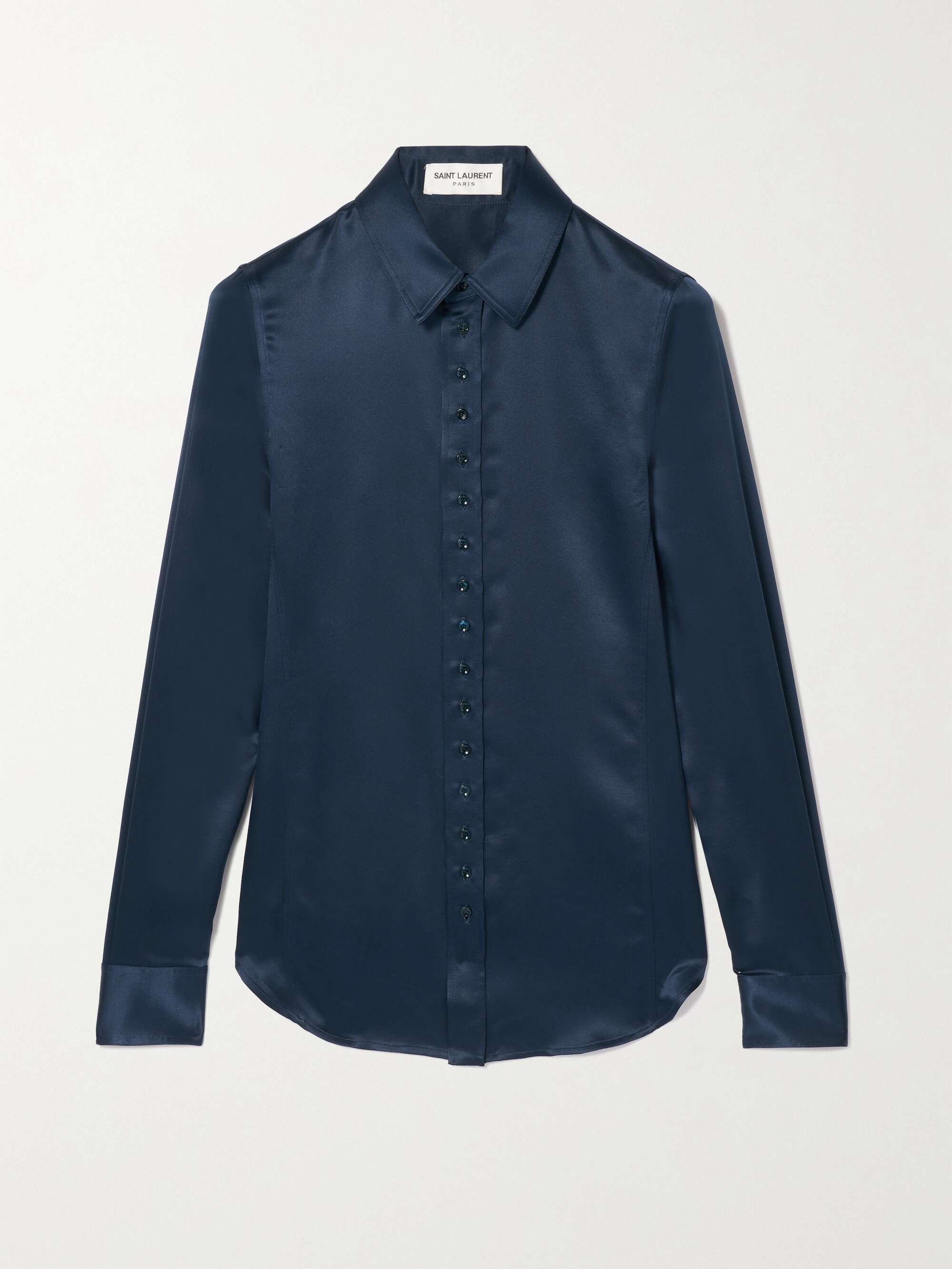 Saint laurent blue shirt Clearance