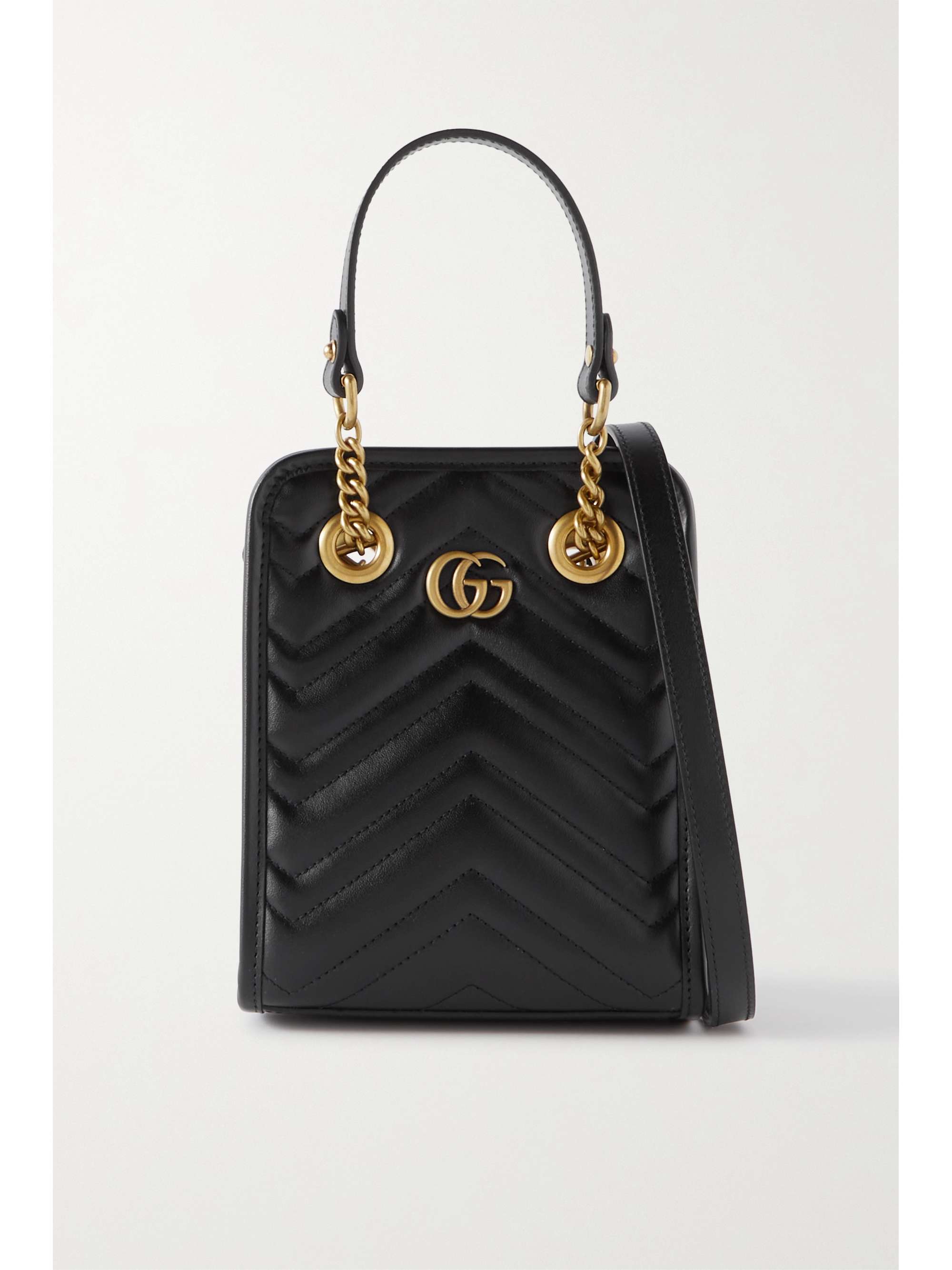 GG Marmont 2.0 quilted leather shoulder bag GG Marmont 2.0 quilted leather shoulder bag