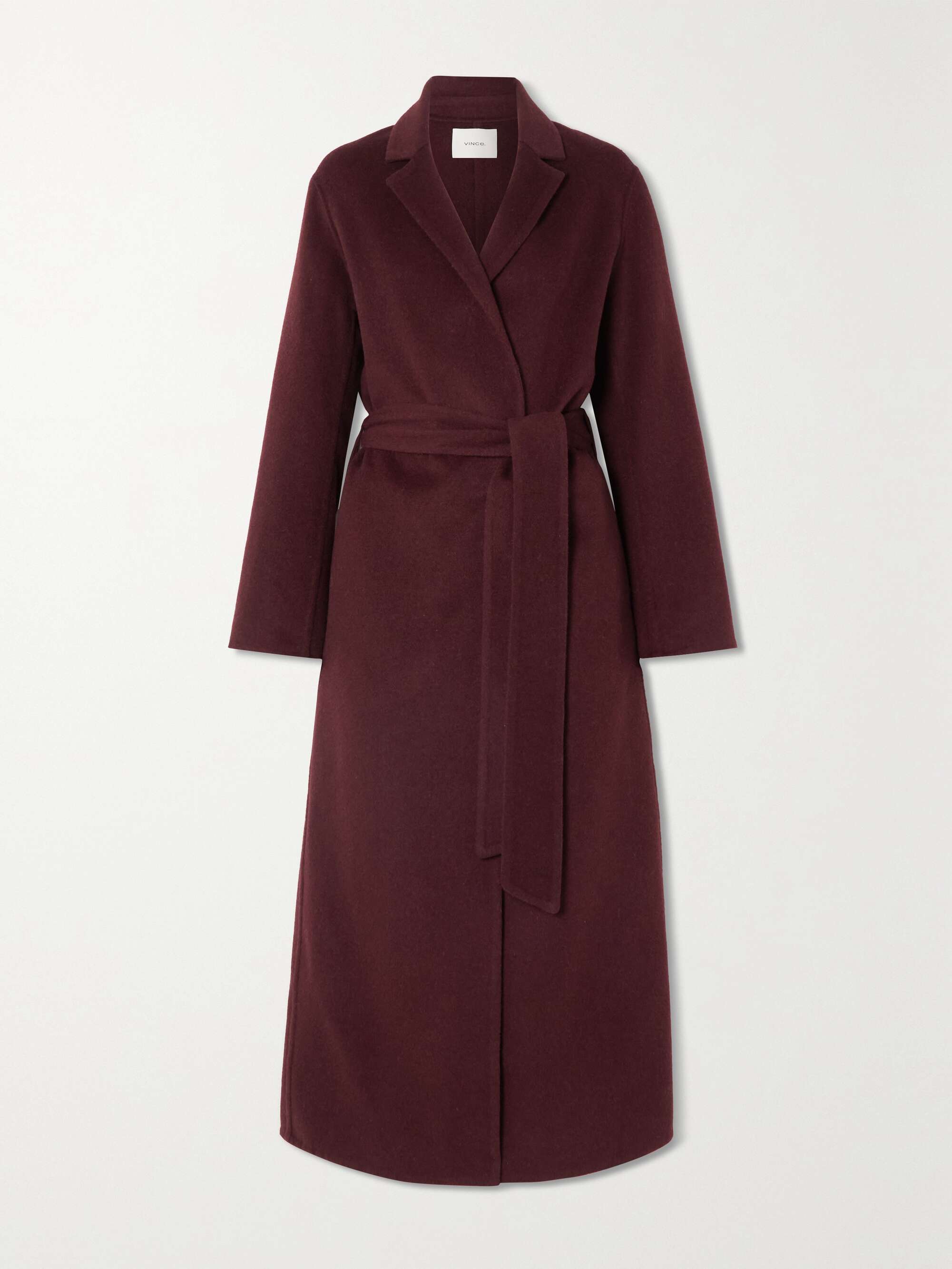 vince belted coat