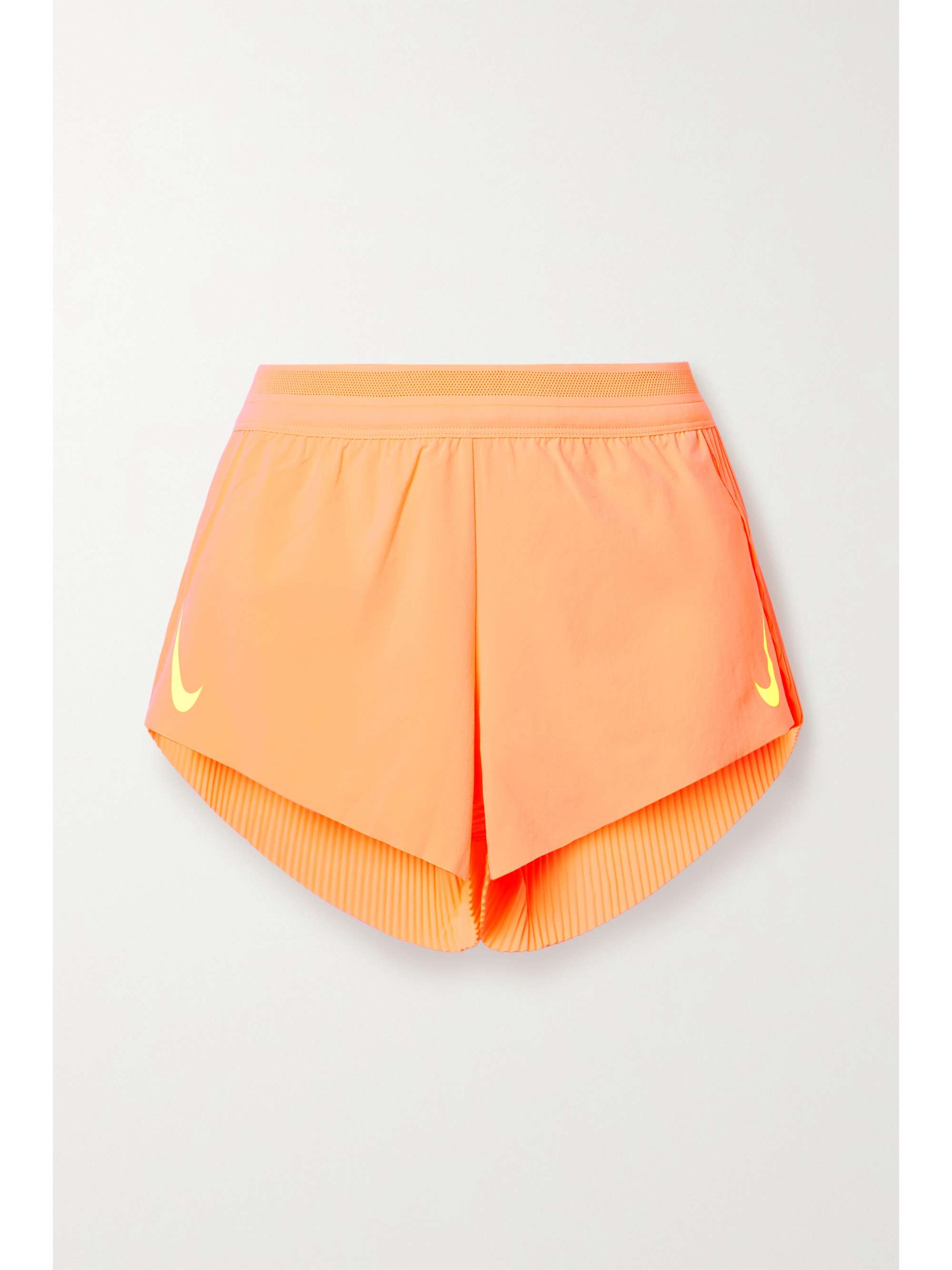 orange nike shorts women