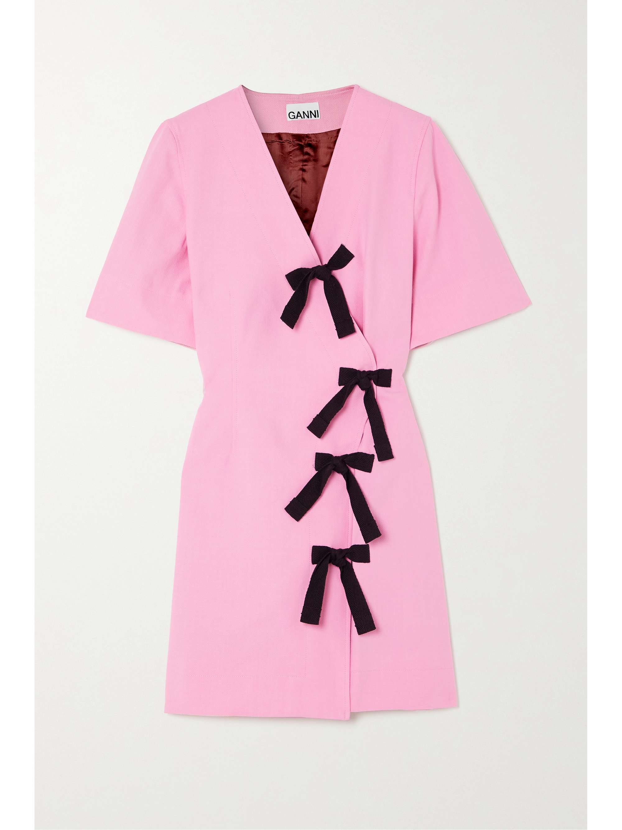 ganni cotton dress