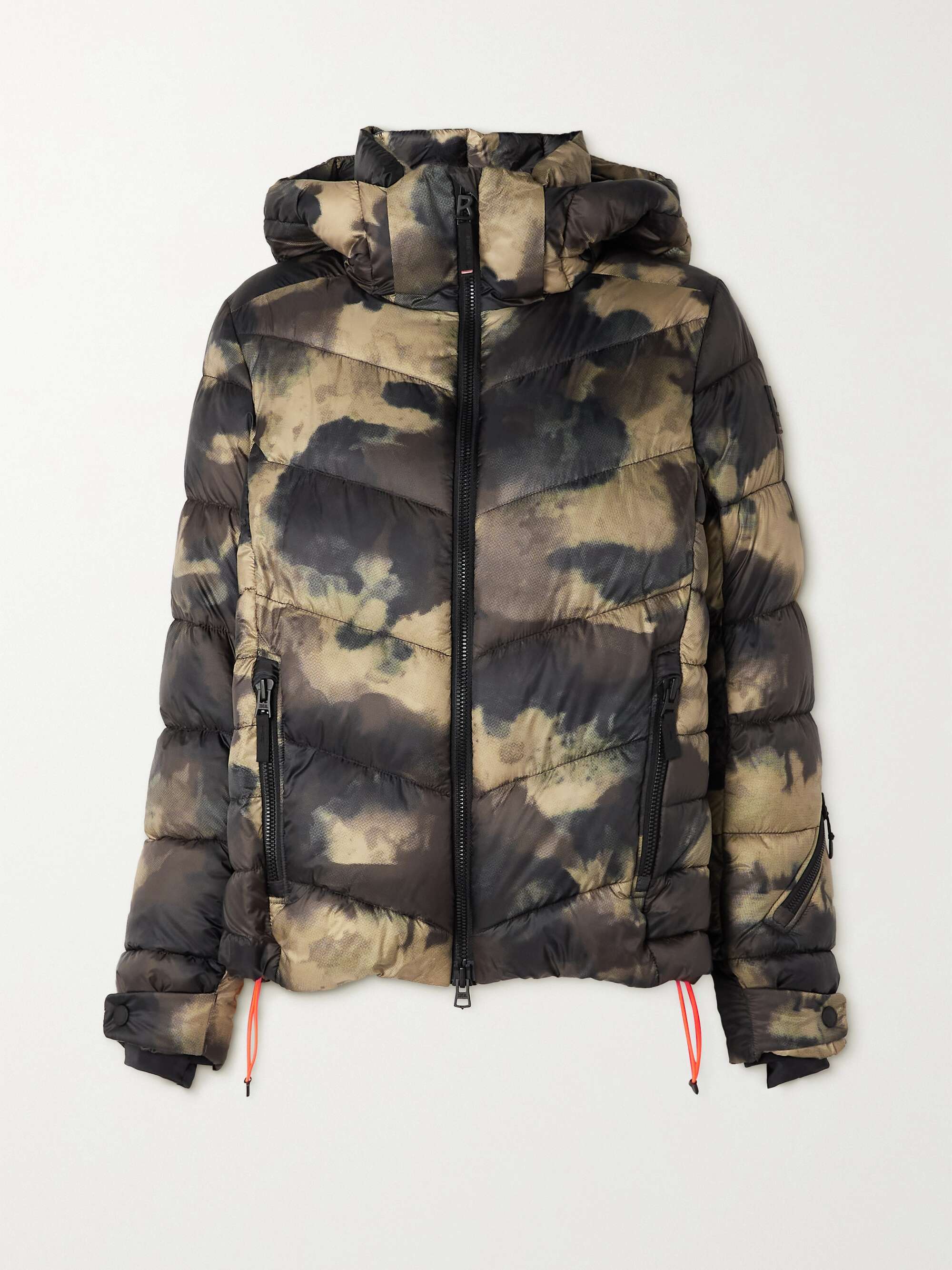 BOGNER FIRE+ICE Saelly hooded quilted padded camouflage-print ski jacket |  NET-A-PORTER