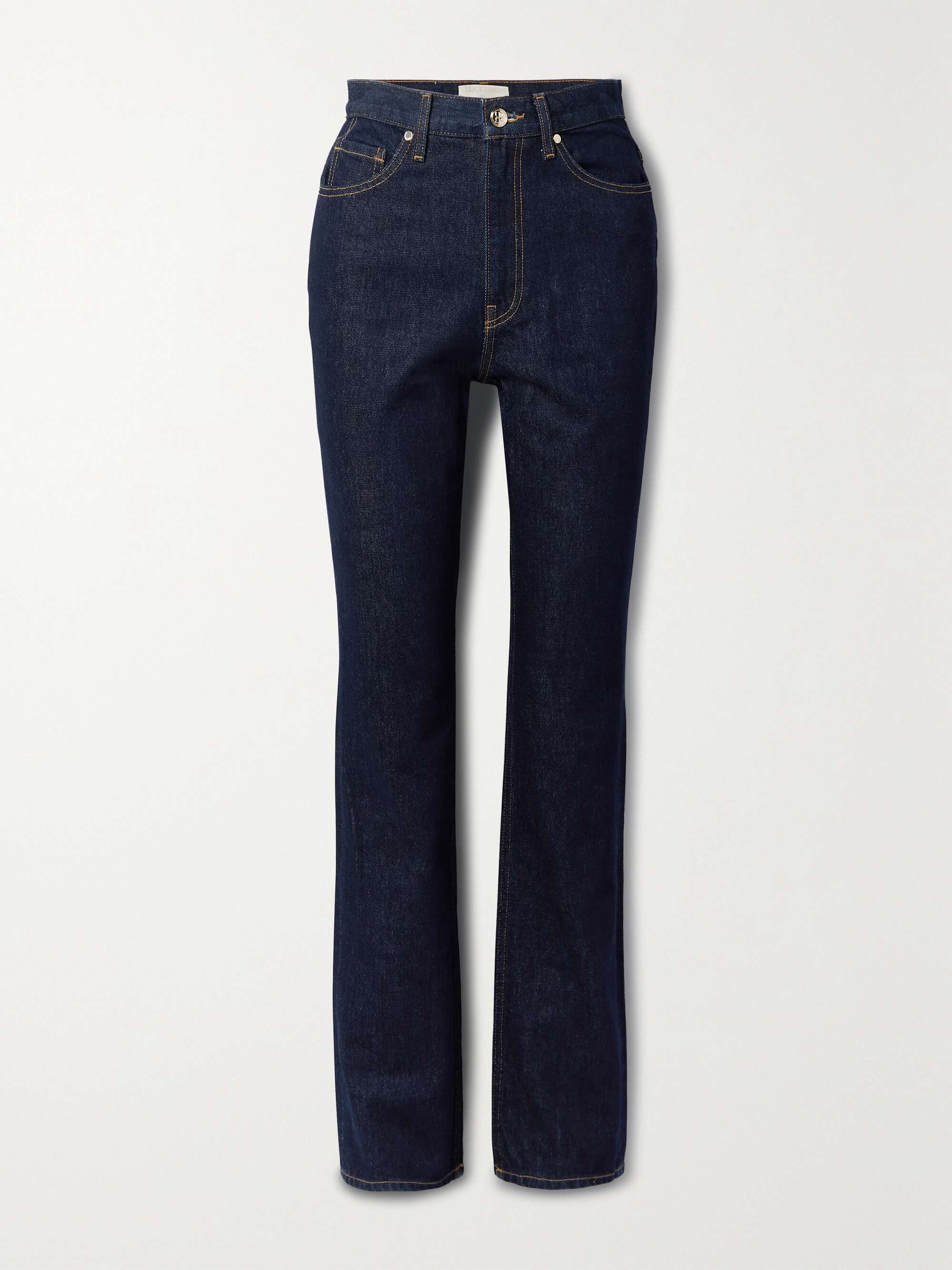 ULLA JOHNSON The Agnes high-rise straight-leg jeans | NET-A-PORTER