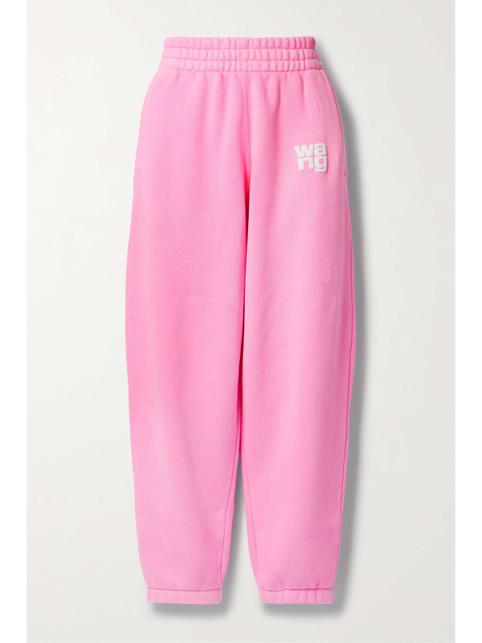 Pink Cotton-blend jersey sweatpants | T 