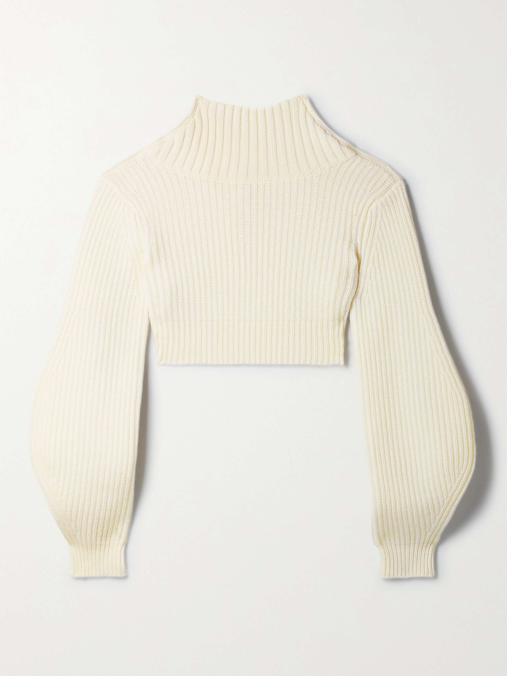 A.L.C. Cooper cropped ribbed wool sweater | NET-A-PORTER