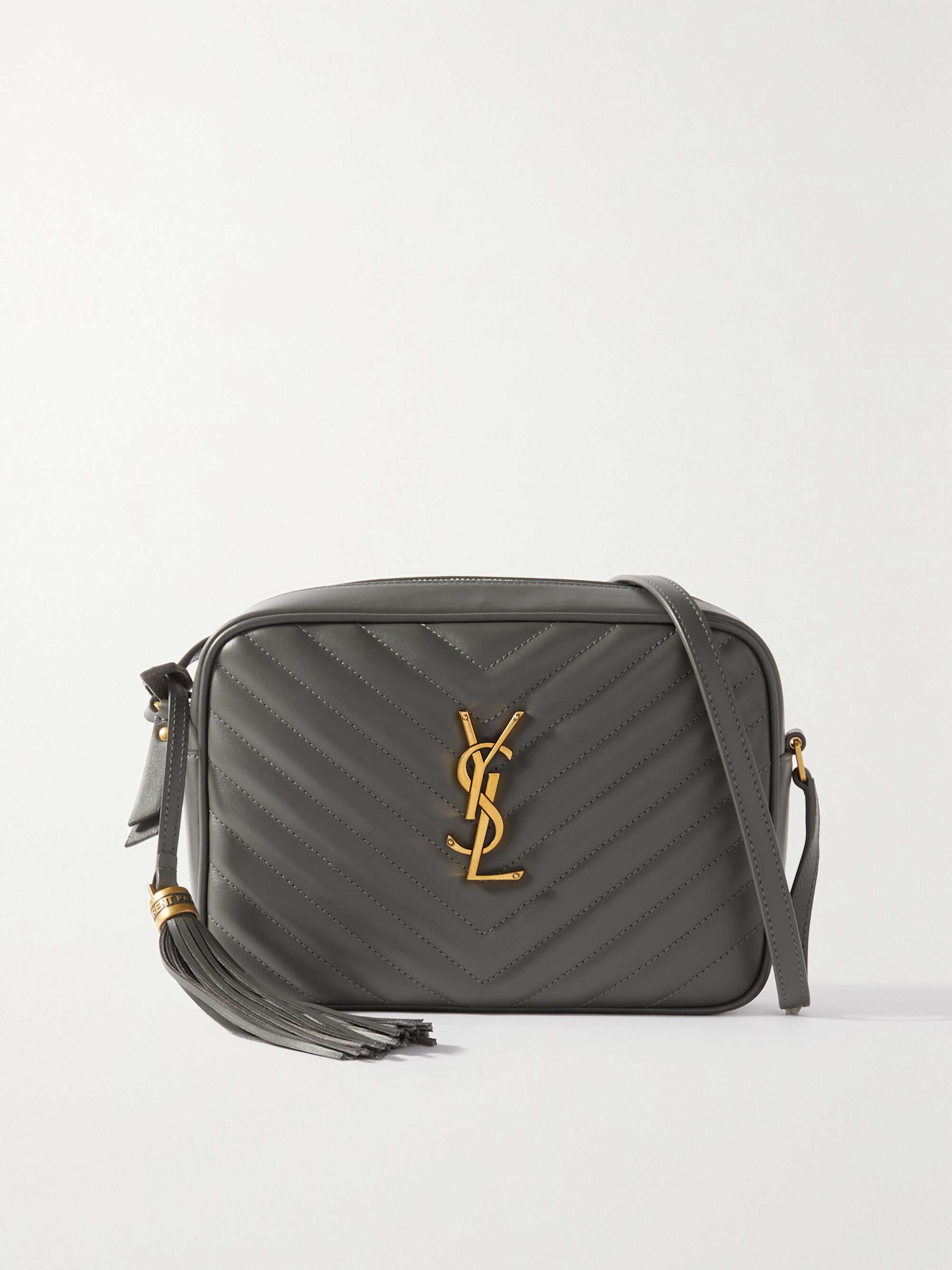 SAINT LAURENT Lou medium quilted leather shoulder bag