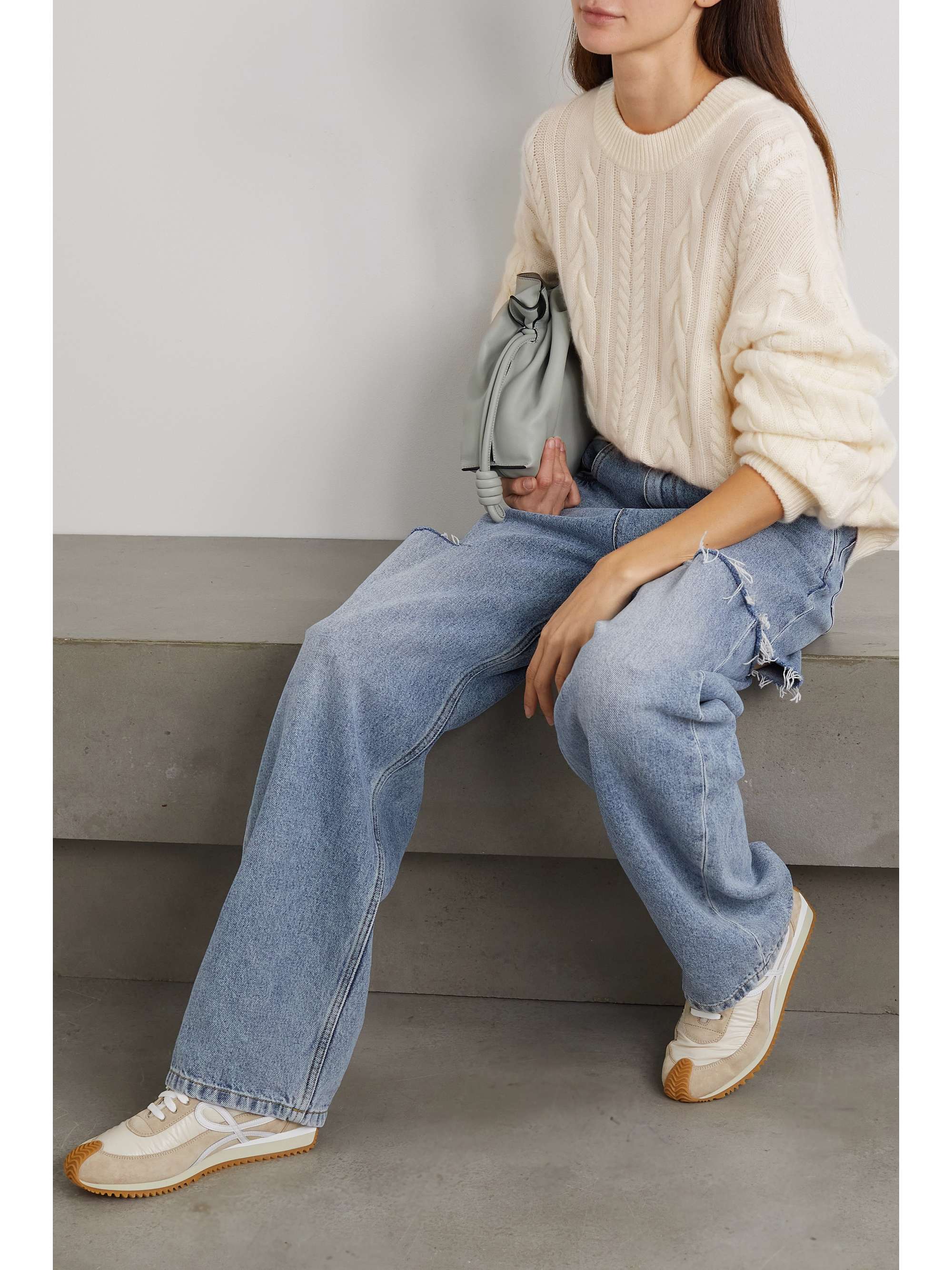 ARCH4 Marina cable-knit cashmere sweater