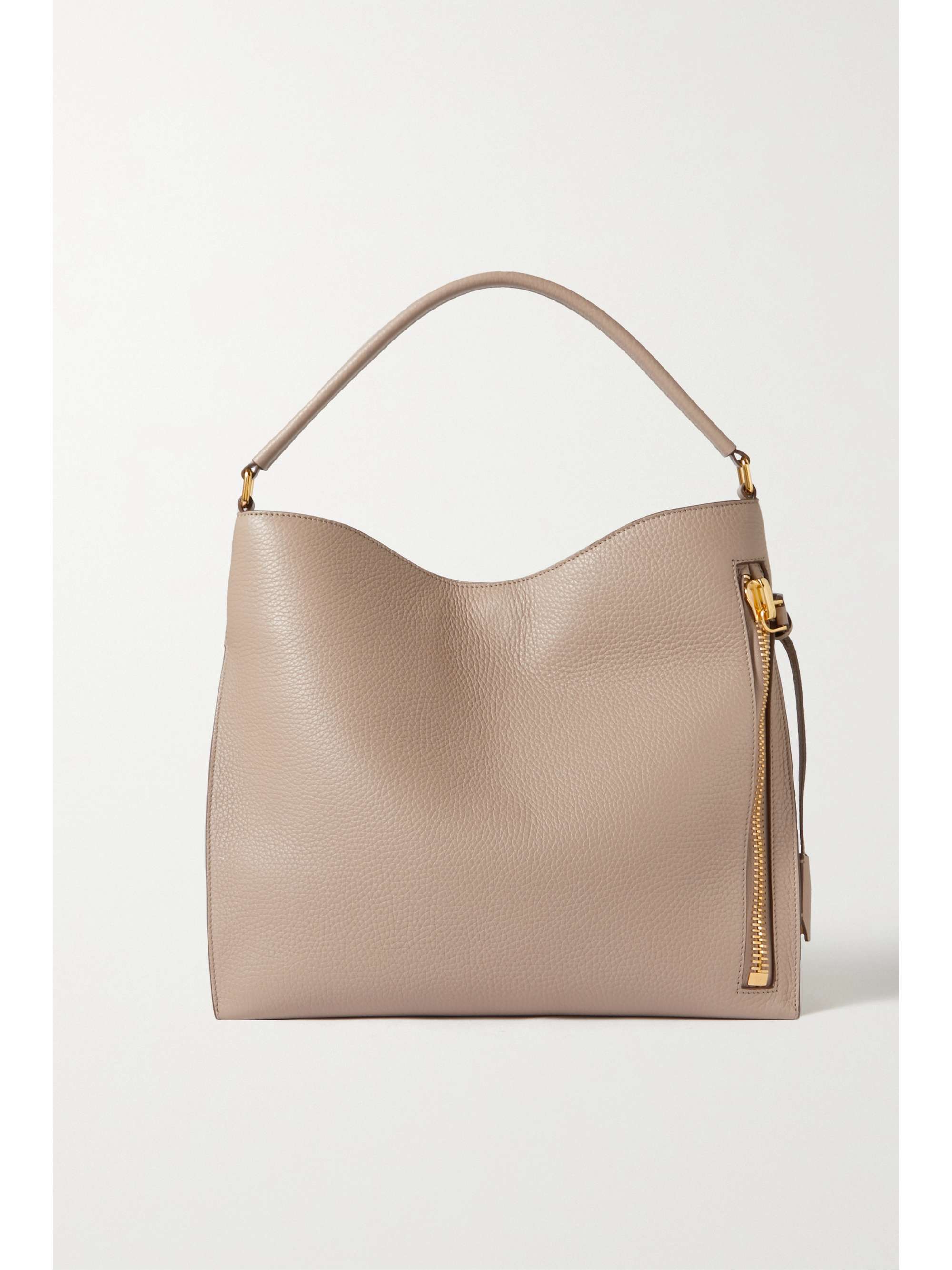 Alix small textured-leather shoulder bag