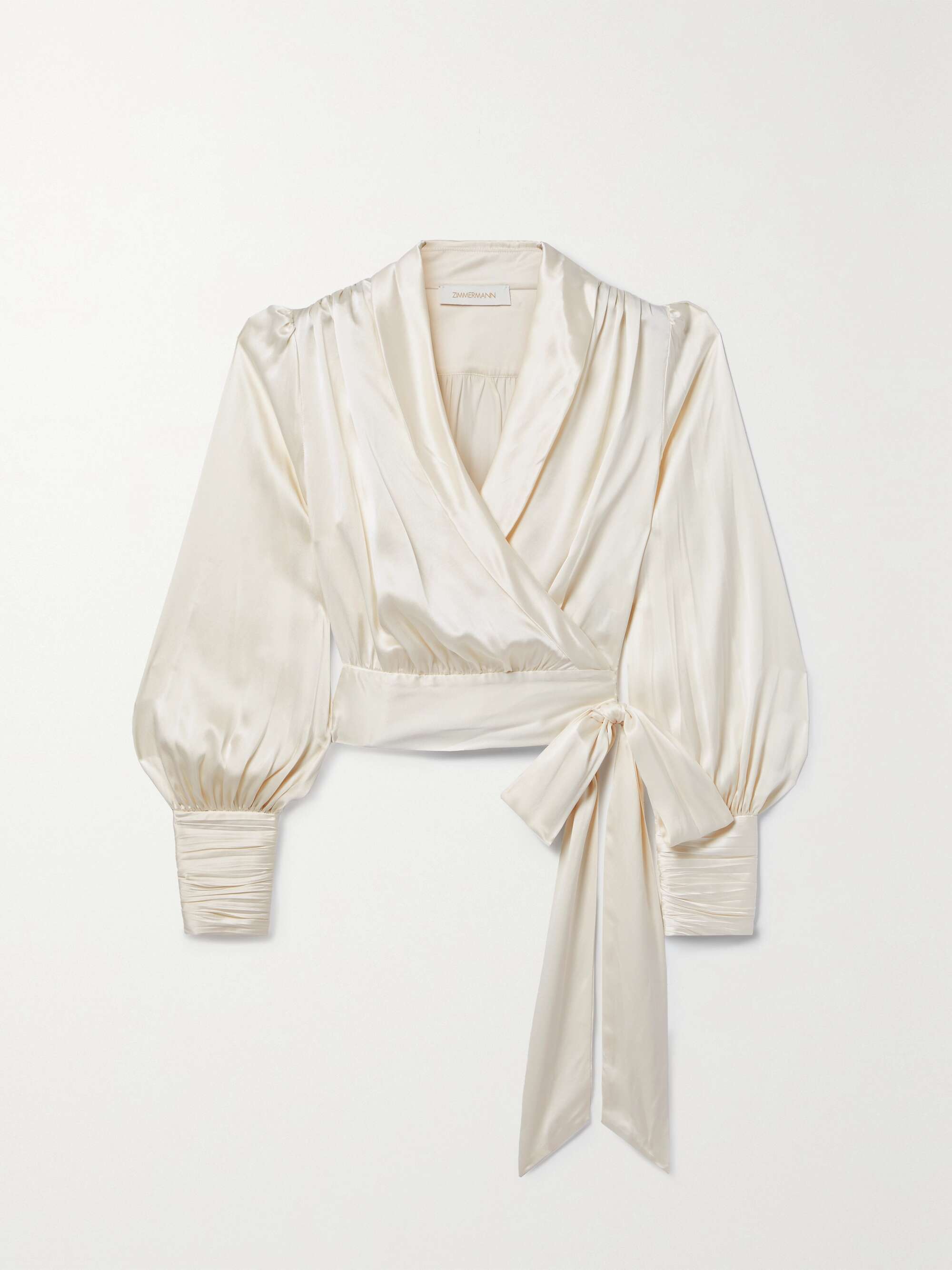 wrap blouse