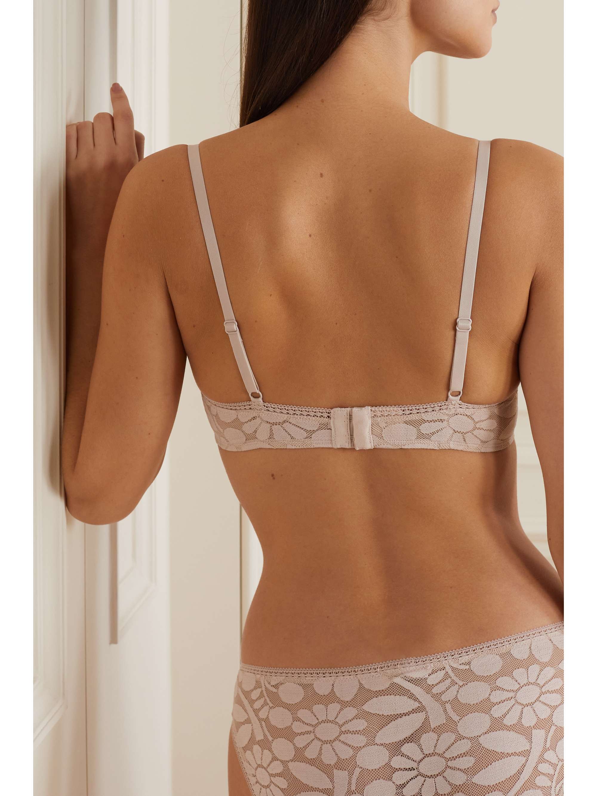 ERES Fleuris stretch-lace underwired bra