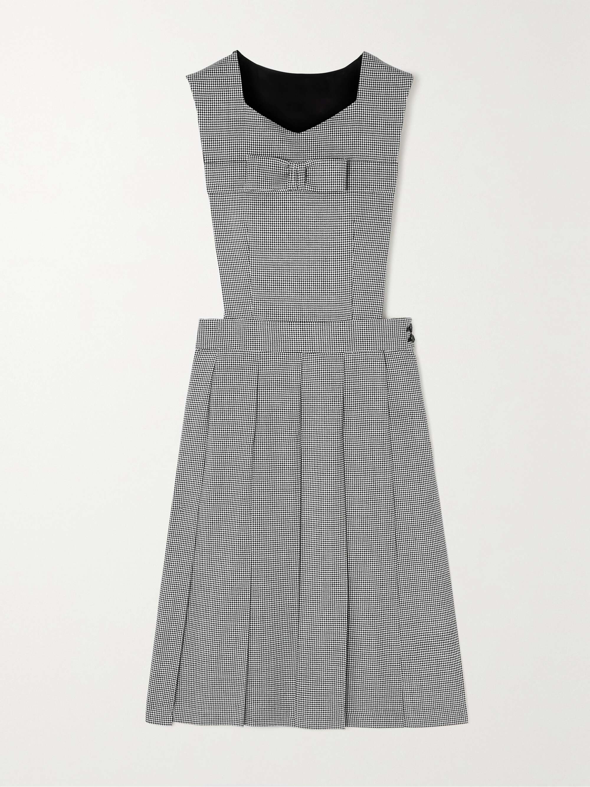 COMME DES GARÇONS Bow-detailed wool dress | NET-A-PORTER