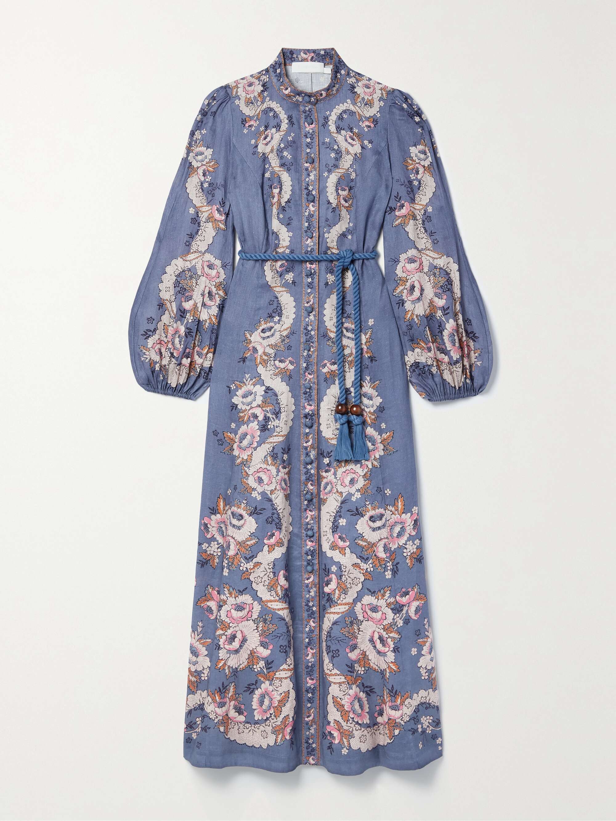 zimmermann dress blue floral