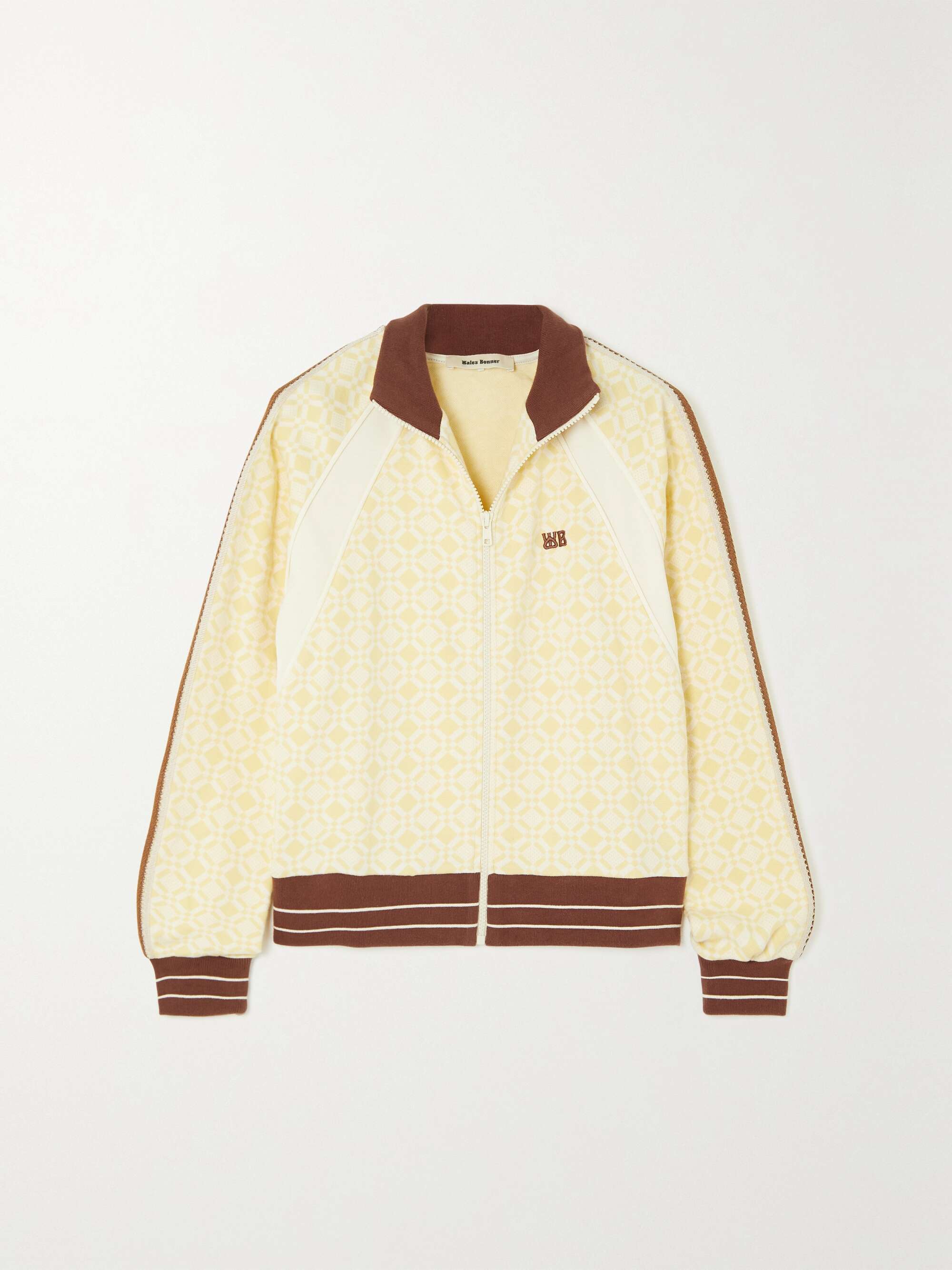 Jacquard Track Jacket