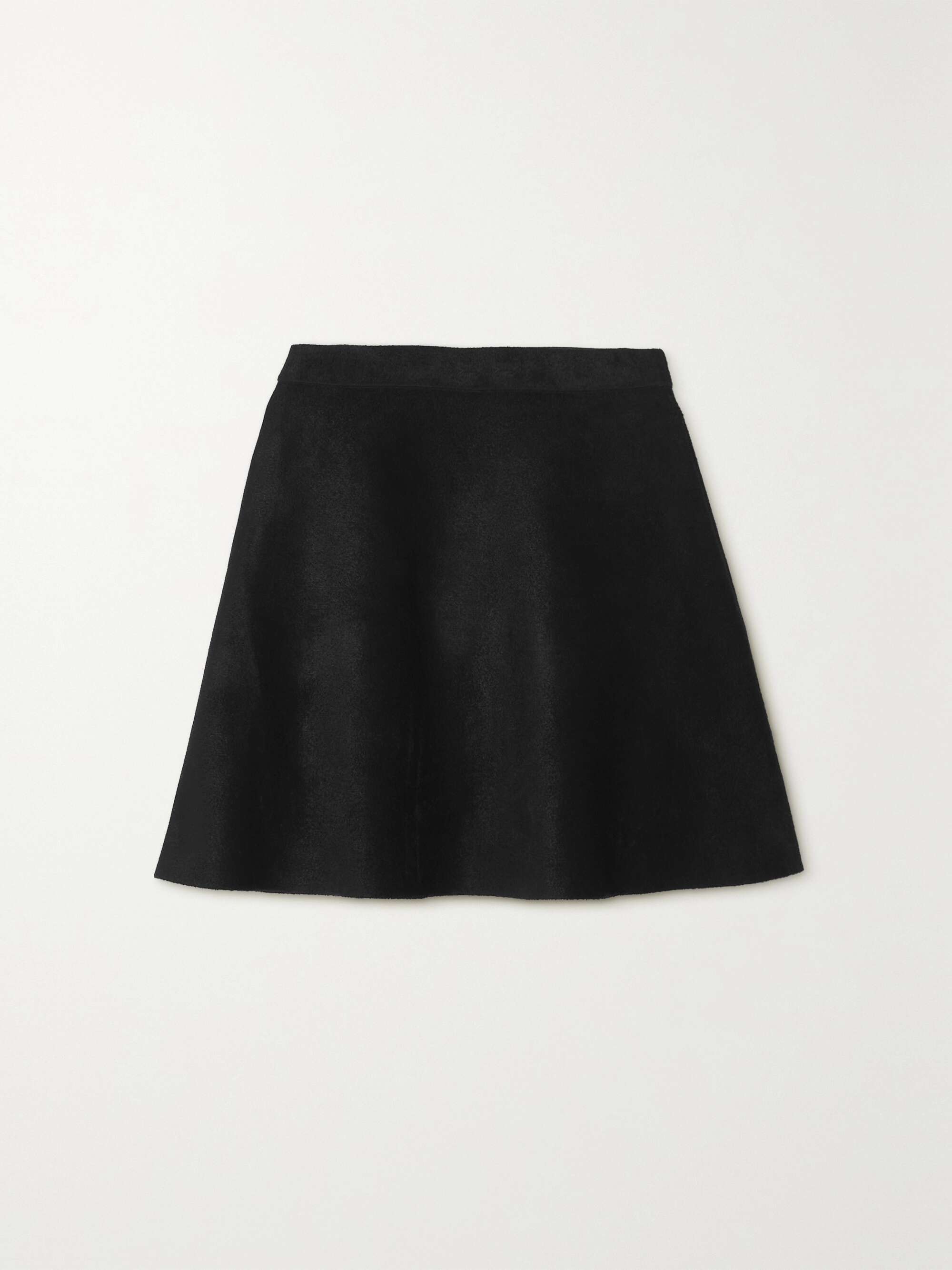 ALAÏA ベルベット ミニスカート | NET-A-PORTER