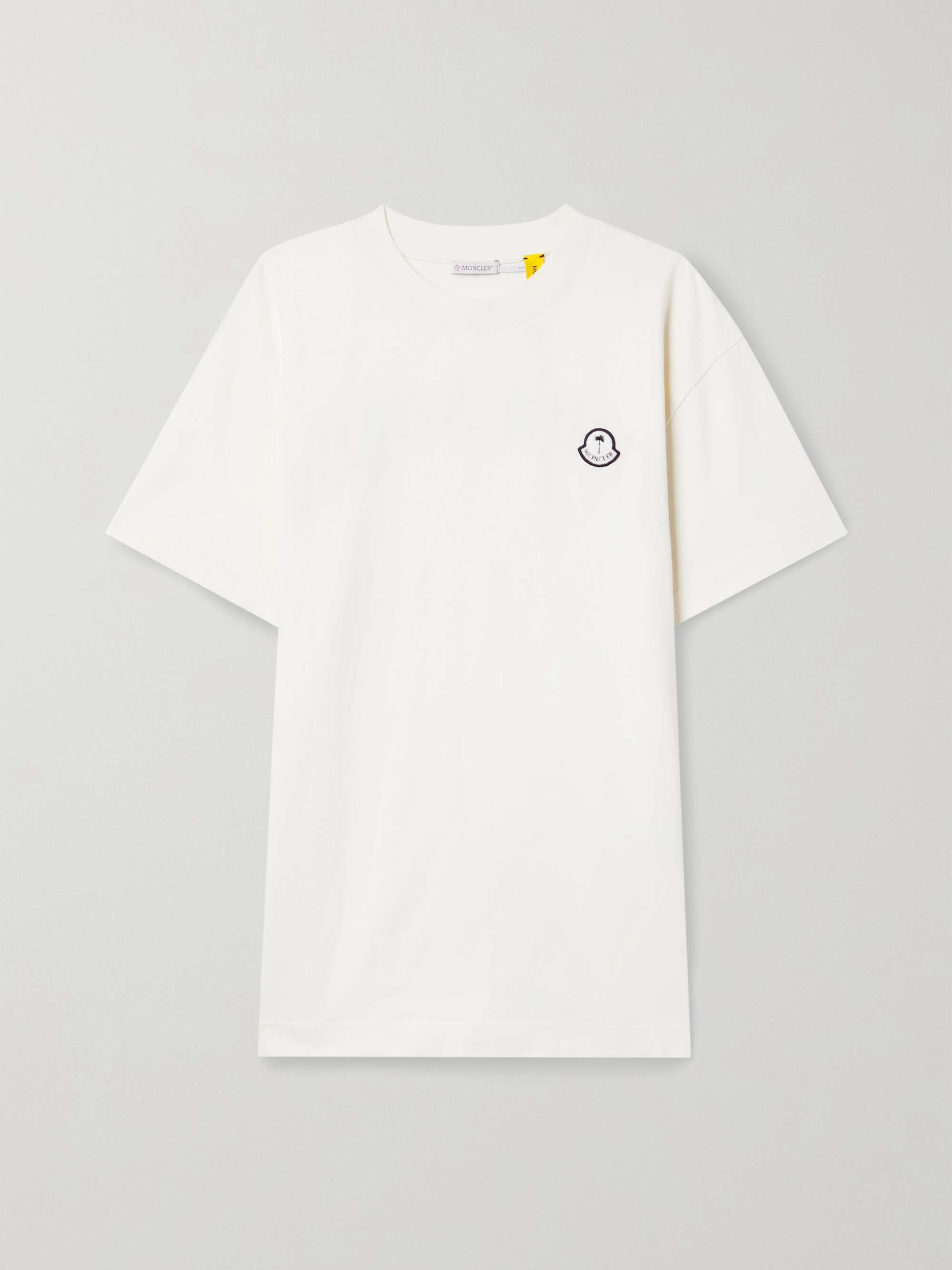 +8 Palm Angels oversized printed cotton-jersey T-shirt