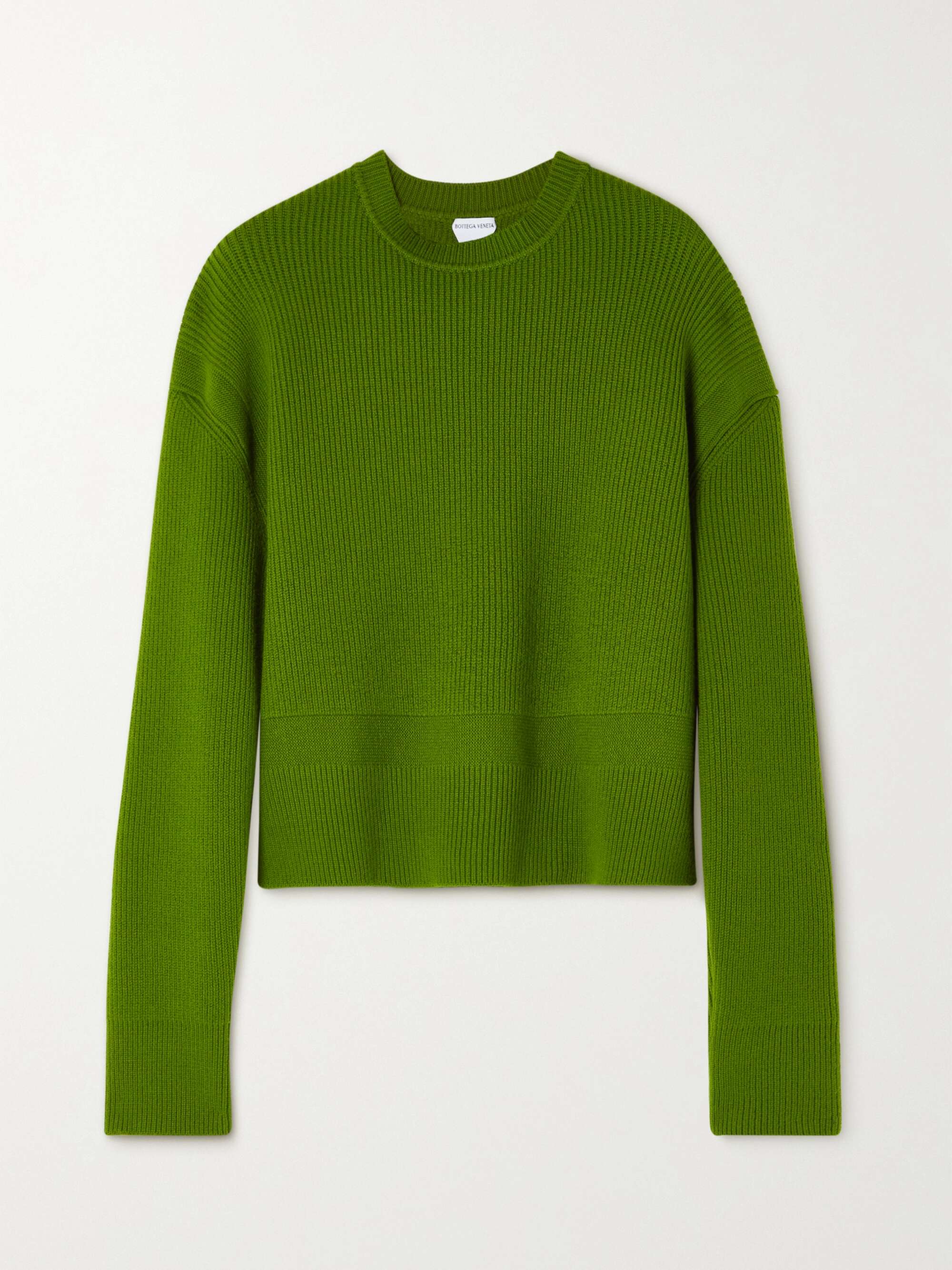 BOTTEGA VENETA Ribbed cashmere sweater | NET-A-PORTER