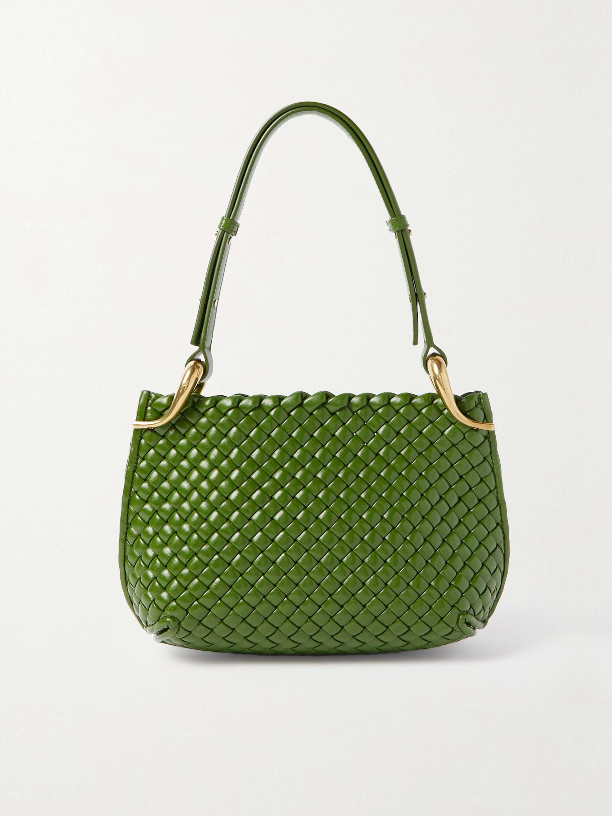 BOTTEGA VENETA Pipe small intrecciato leather shoulder bag | NET-A