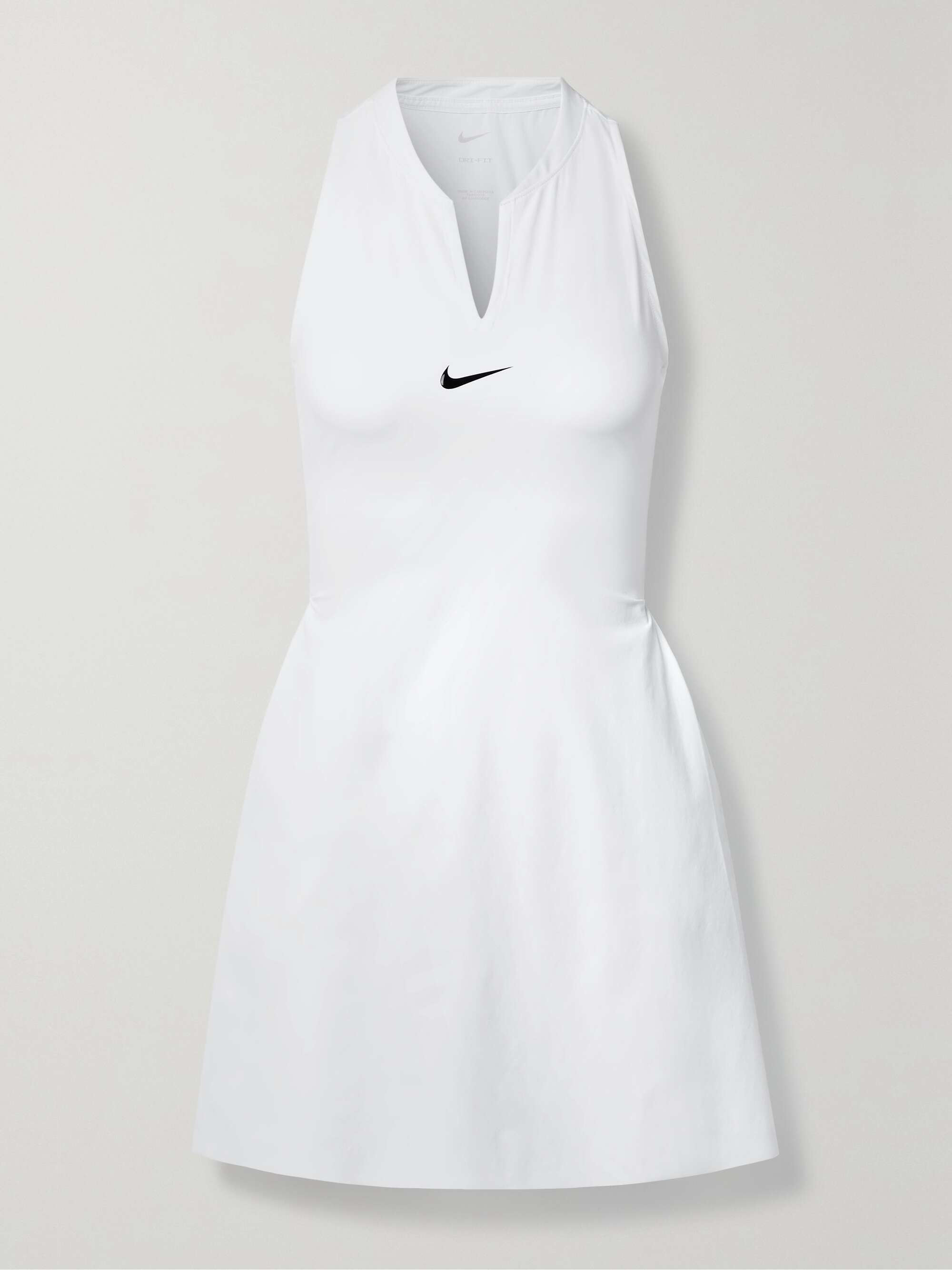 NIKE Advantage cutout Dri-FIT tennis dress NET-A-PORTER