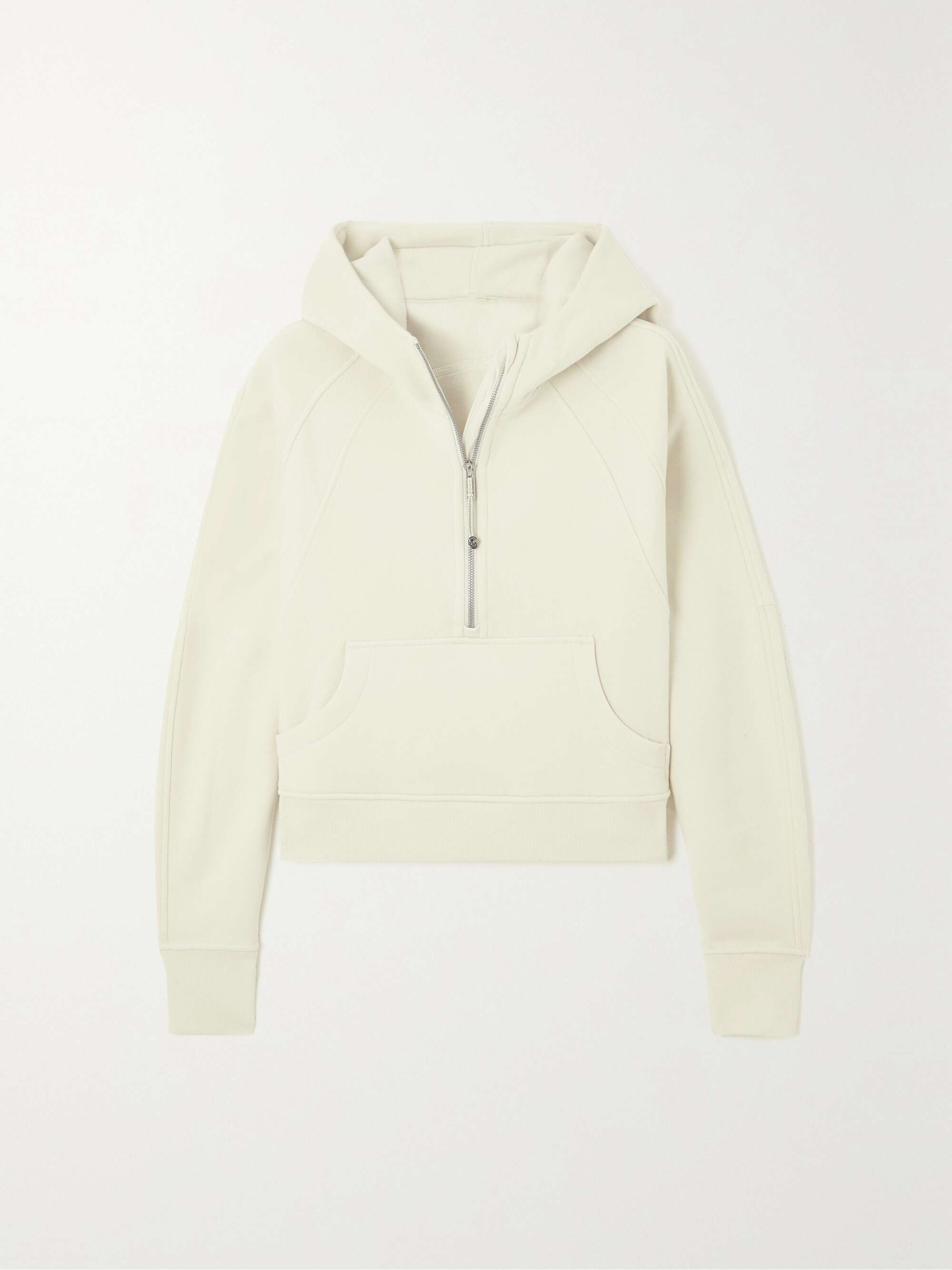 LULULEMON Scuba Half-Zip cotton-blend hoodie | NET-A-PORTER