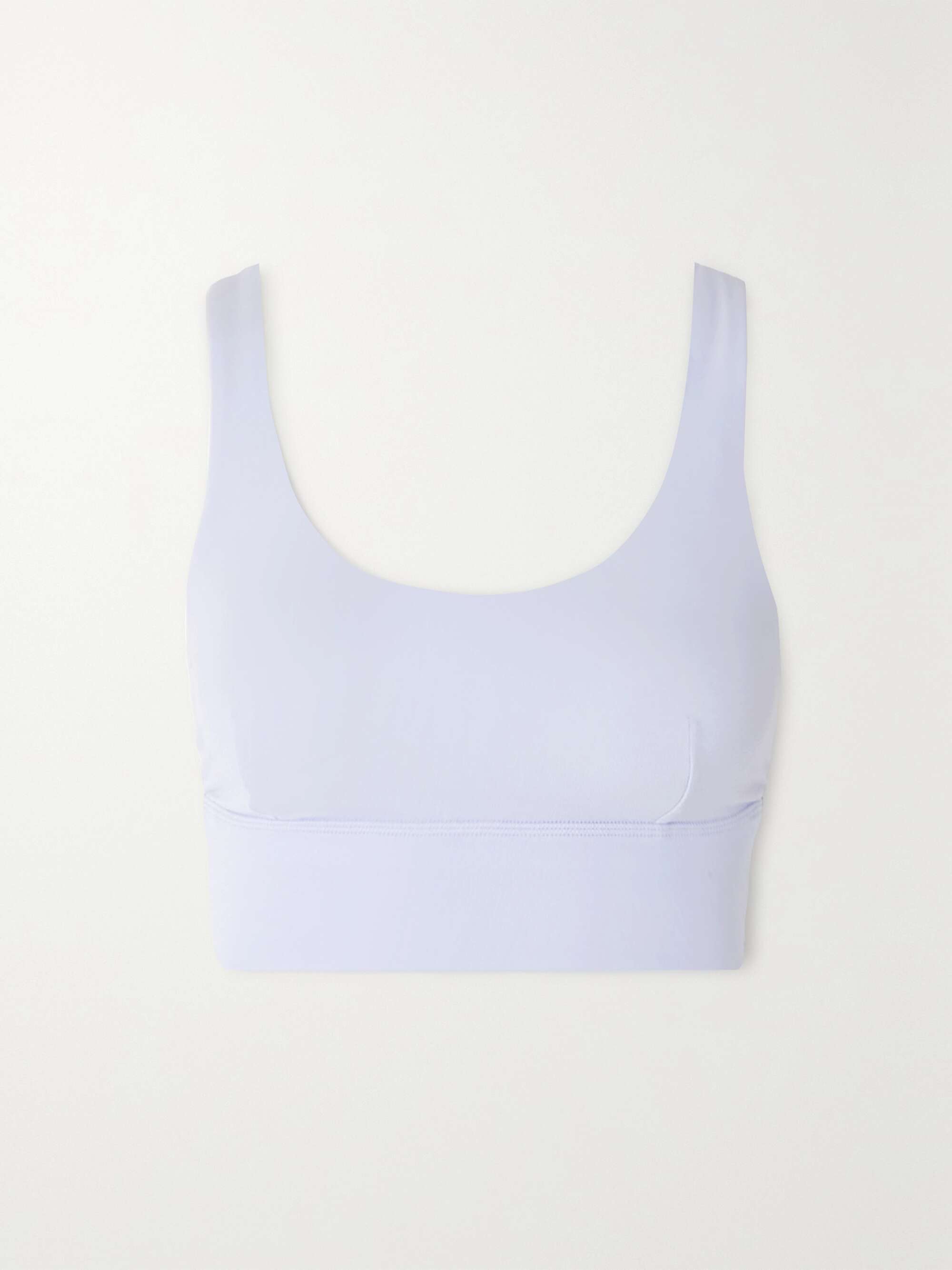long white sports bra