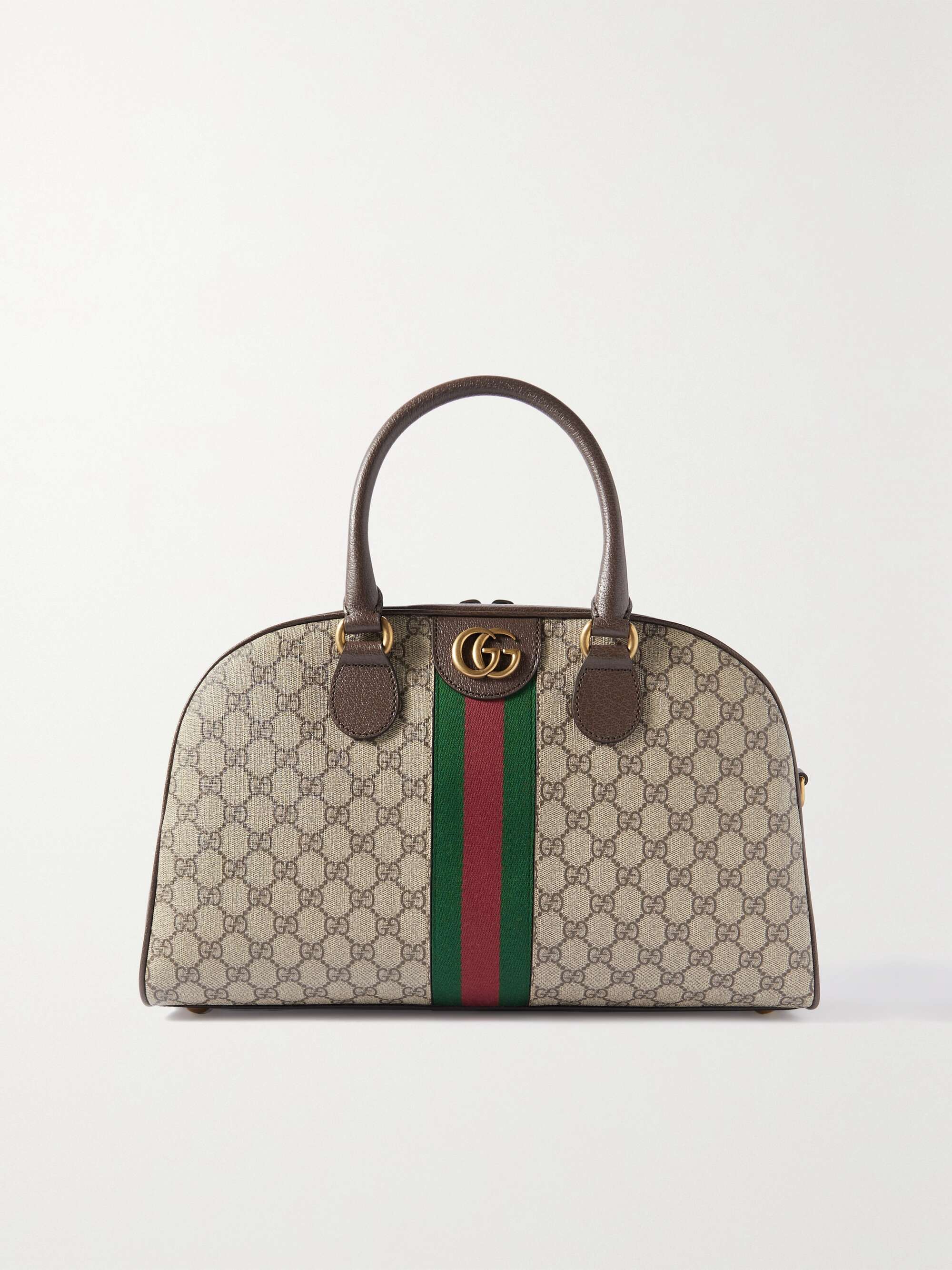 Gucci Women's Ophidia Leather Handbag - Metallic - Totes