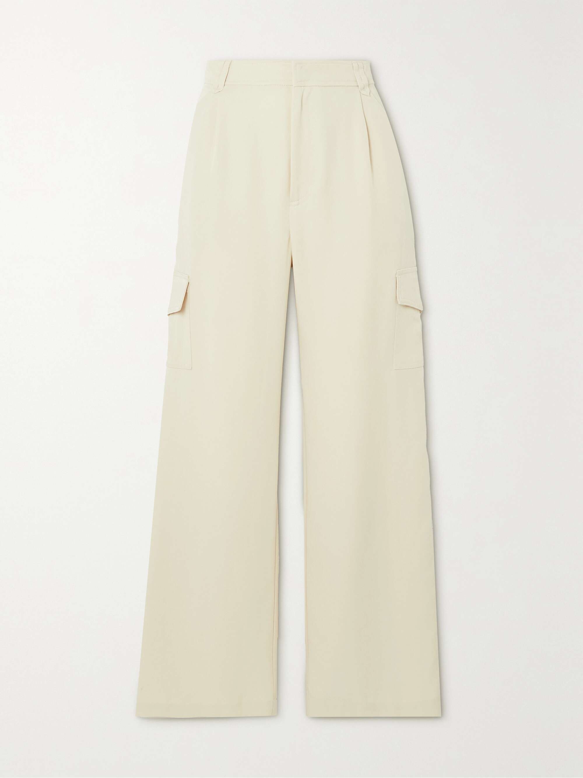 Jackson TENCEL Lyocell-twill straight-leg cargo pants