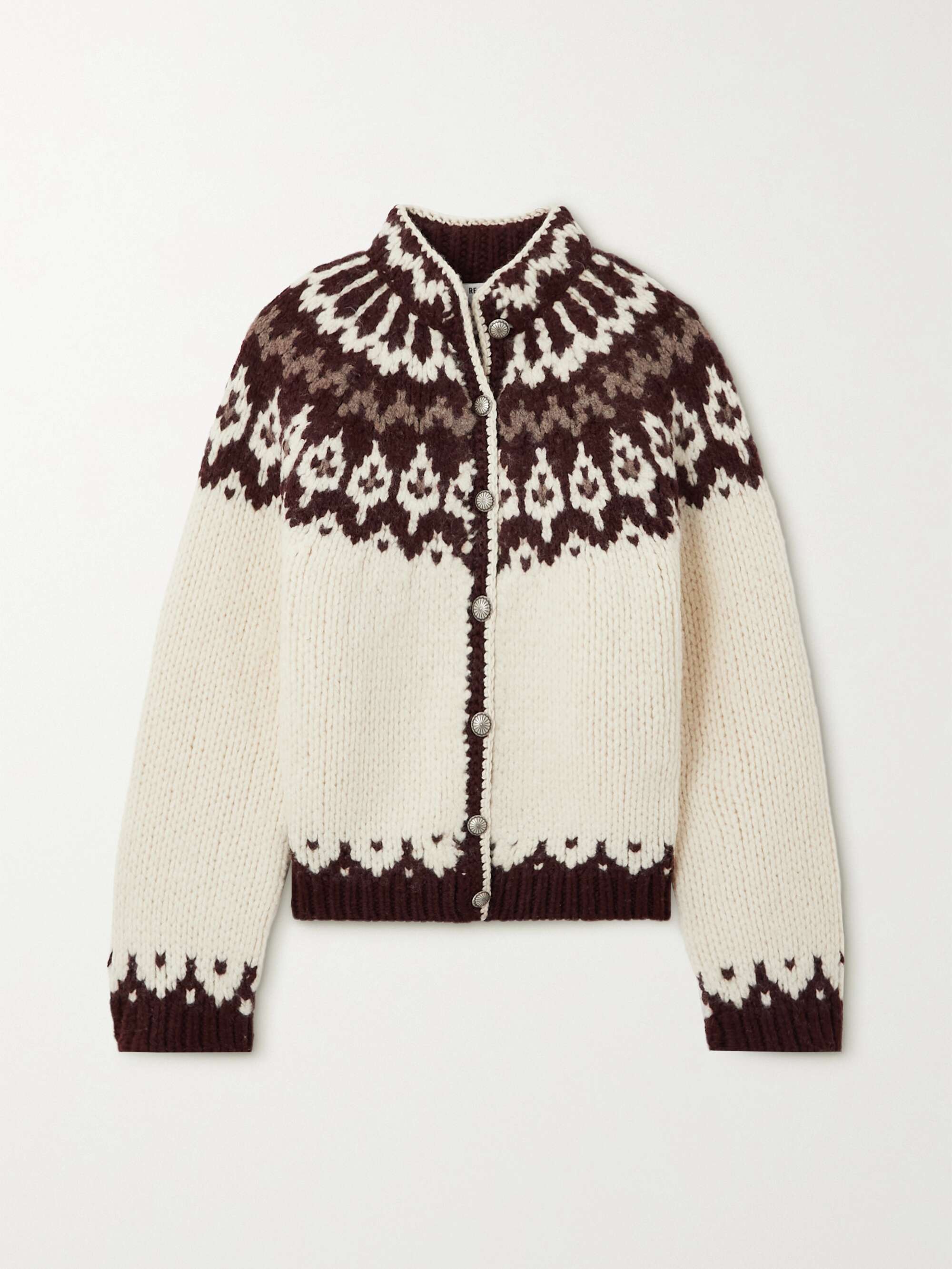 fair isle cardigan
