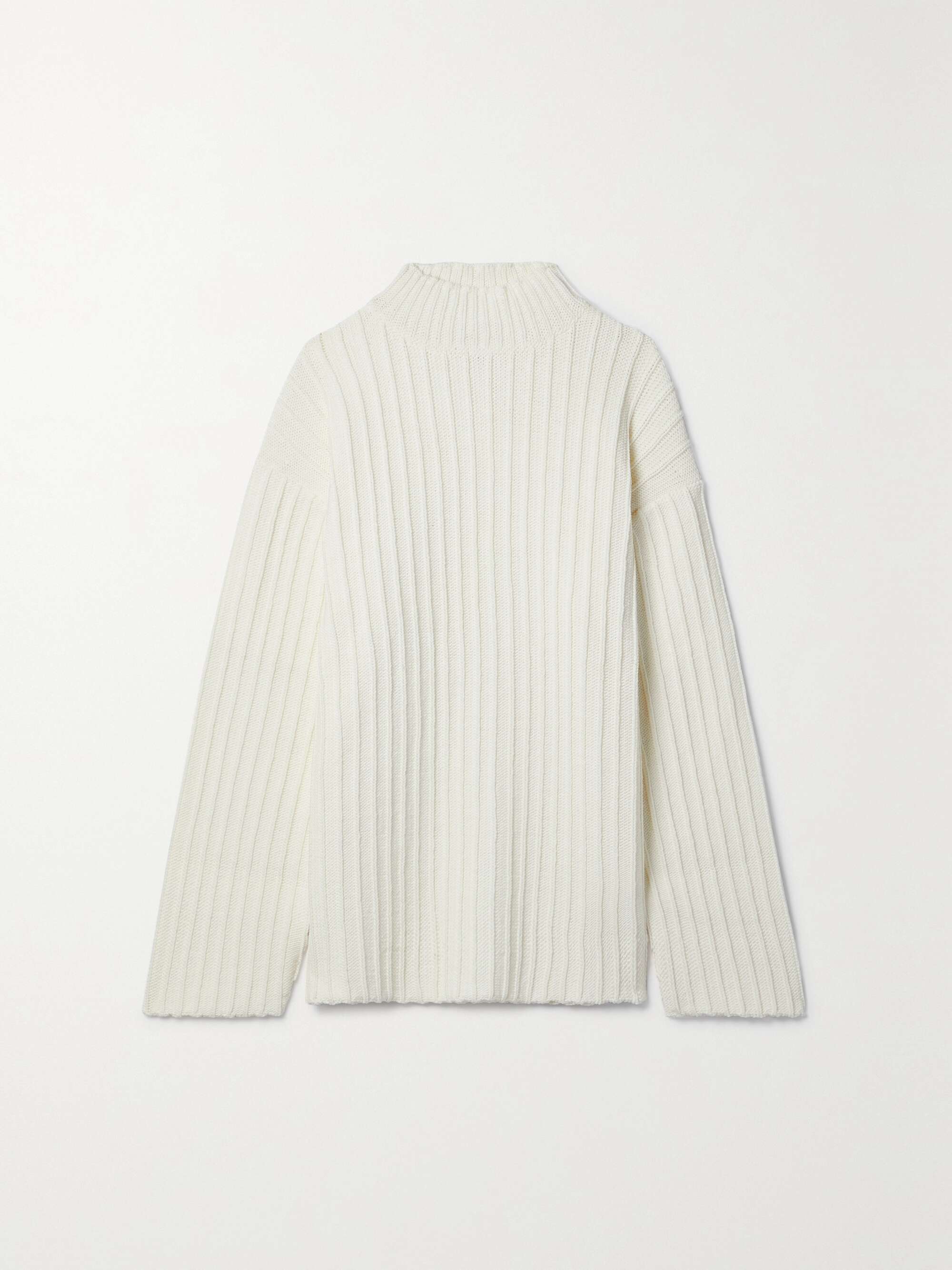 Overweldigen regenval verticaal KHAITE Kat ribbed cotton-blend sweater | NET-A-PORTER