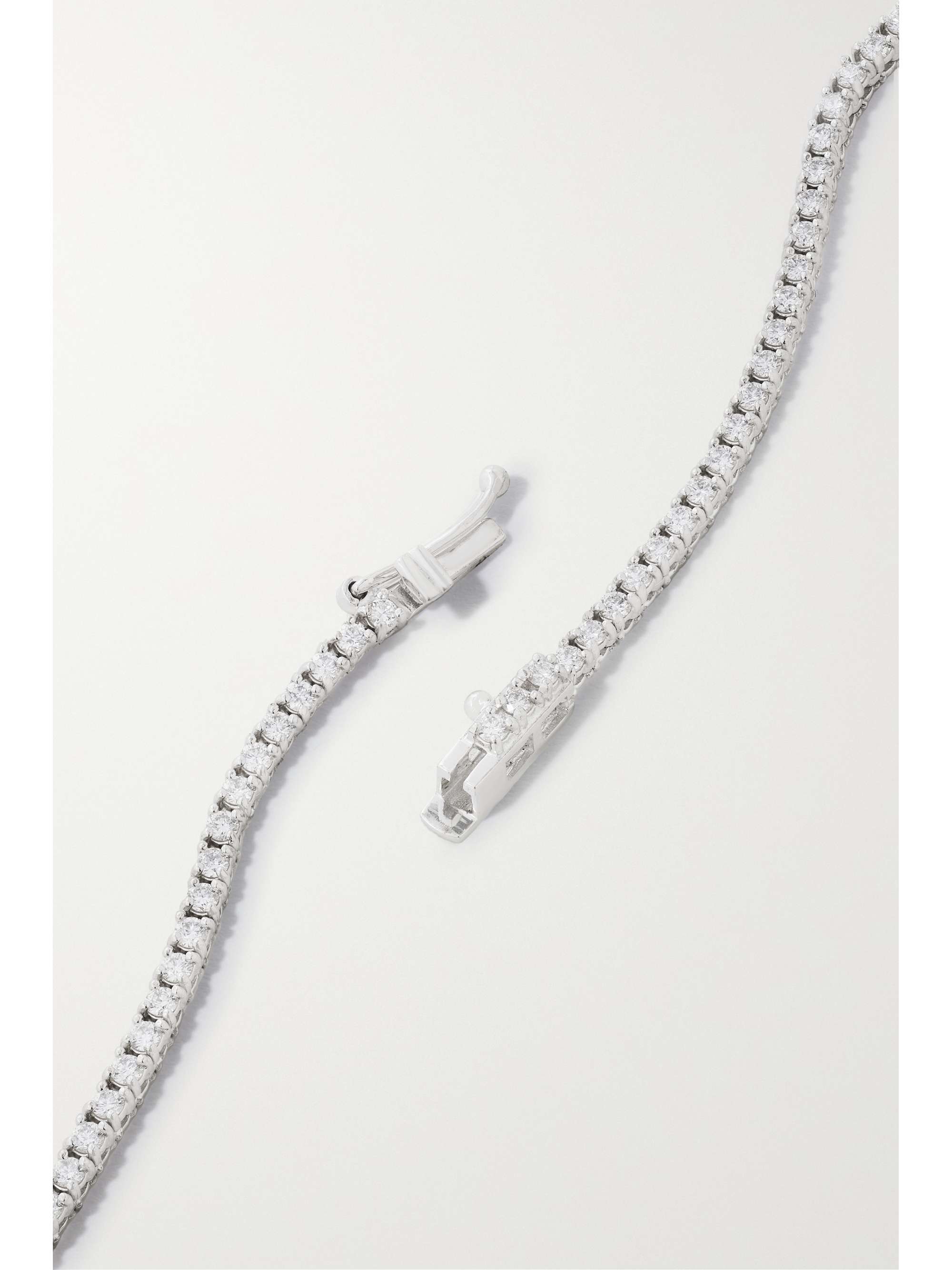 MIZUKI Eve 18-karat white gold, pearl and diamond necklace