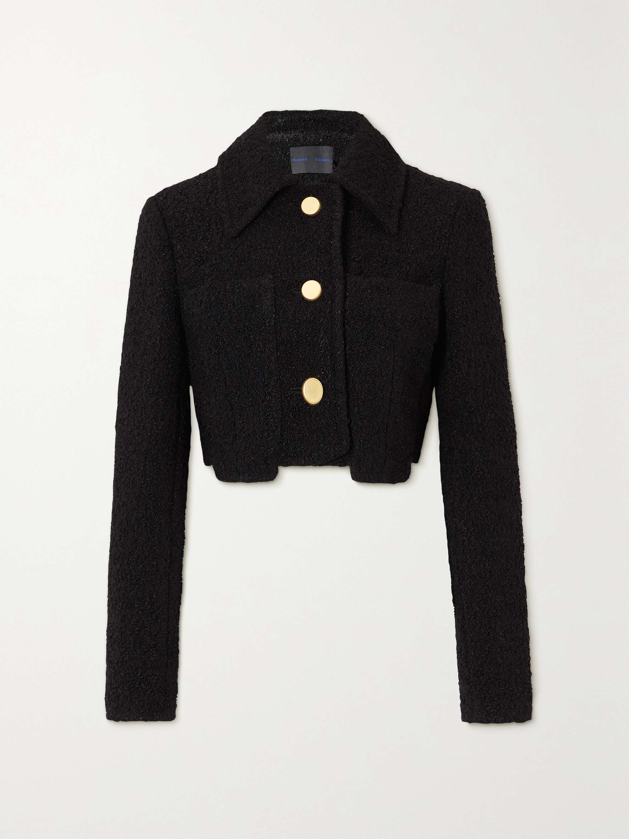 Black boucle jacket Clearance