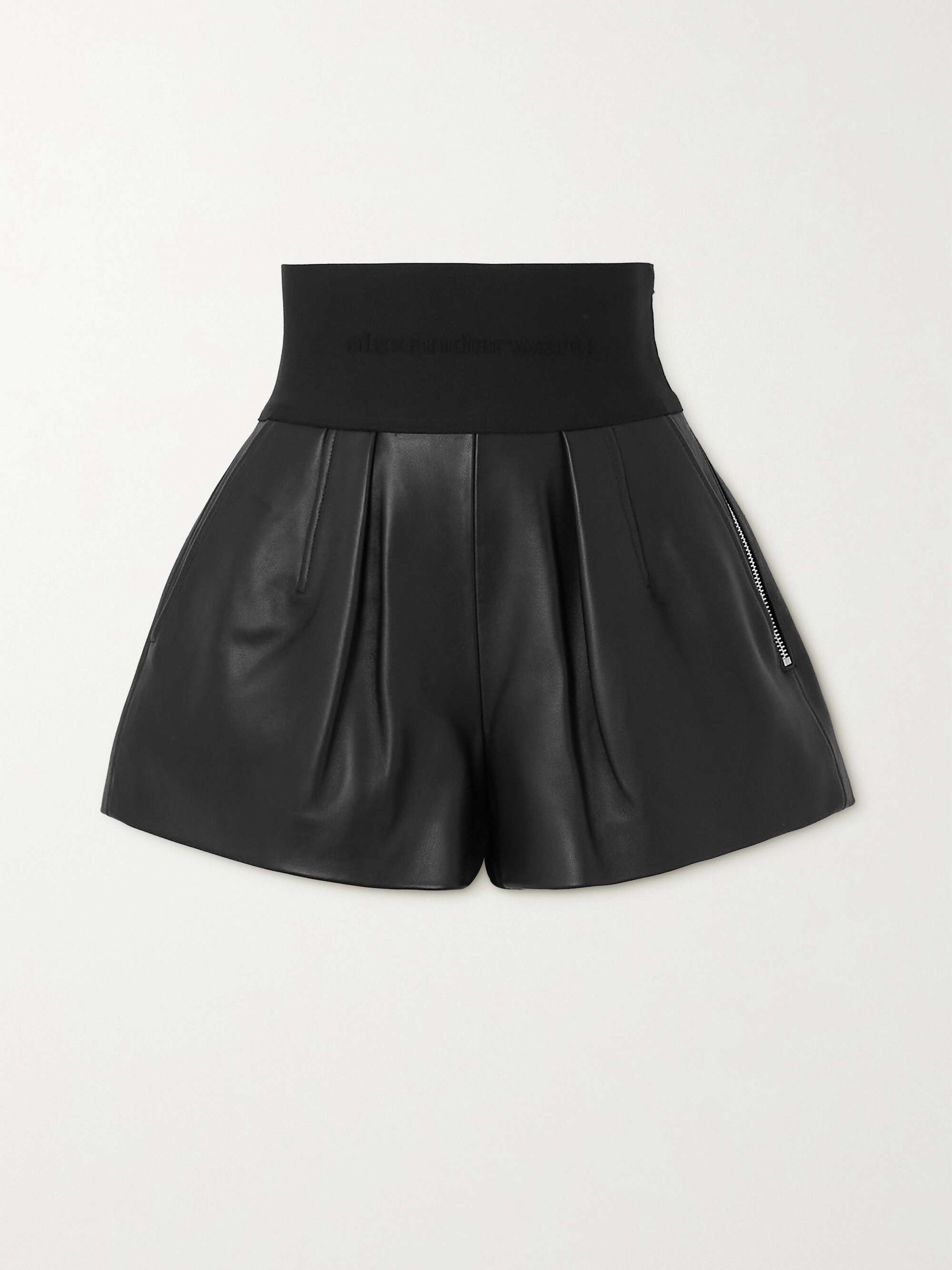 alexander wang レザーショートパンツ - ショートパンツ