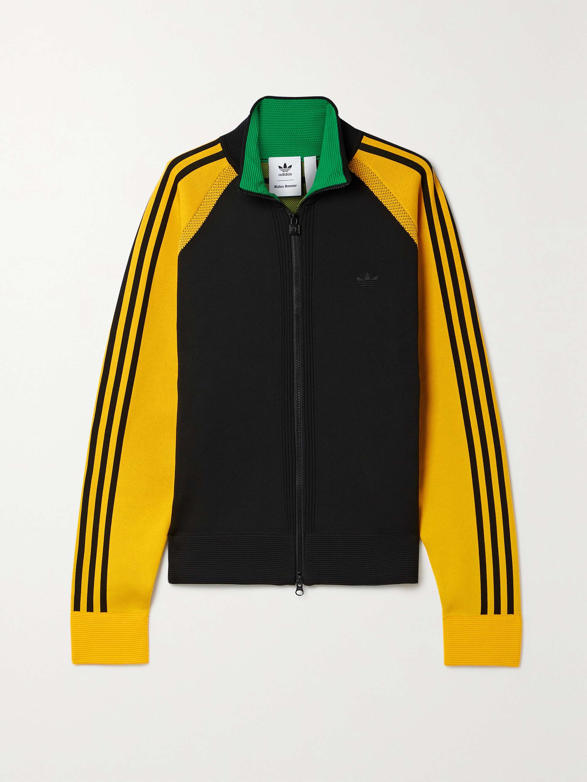 Wales Bonner: Black & Yellow adidas Originals Edition Track Jacket