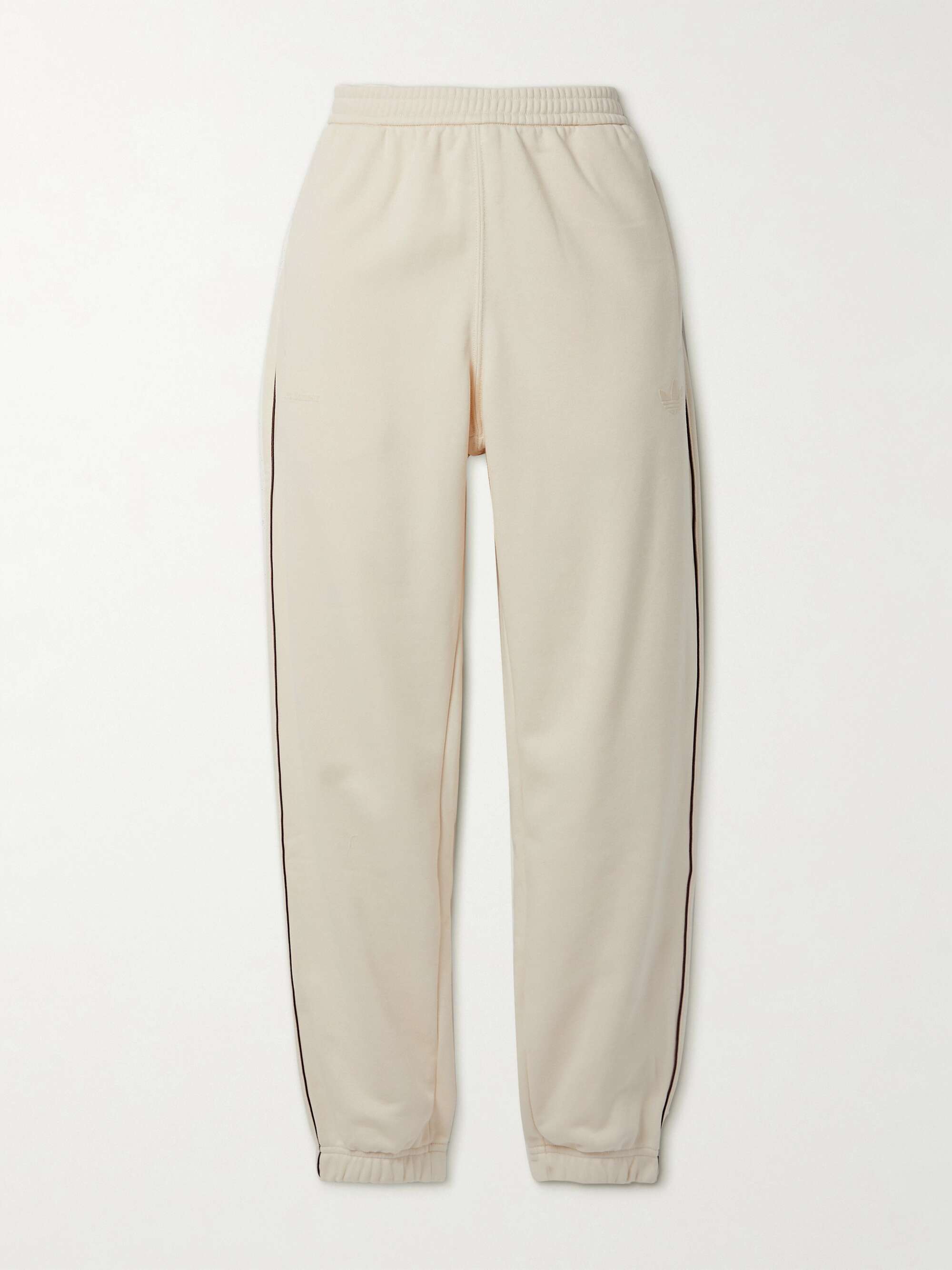 ADIDAS ORIGINALS + Bonner flocked cotton-blend jersey track pants | NET-A-PORTER