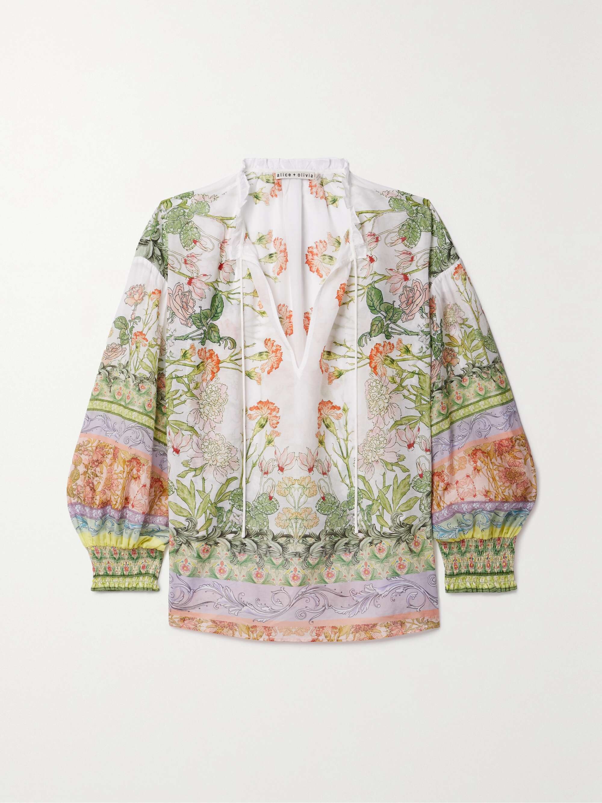 alice+olivia シルクブラウス | ito-thermie.nl