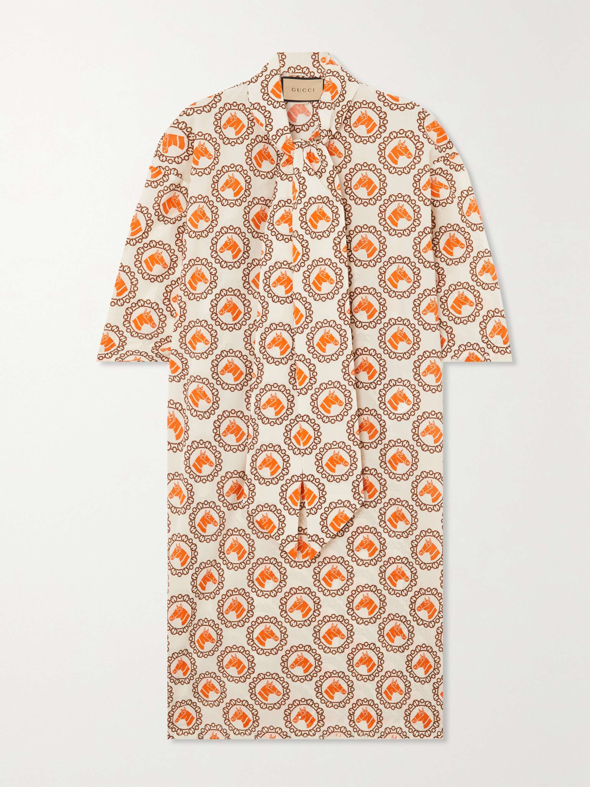 Gucci print deals dress shirt
