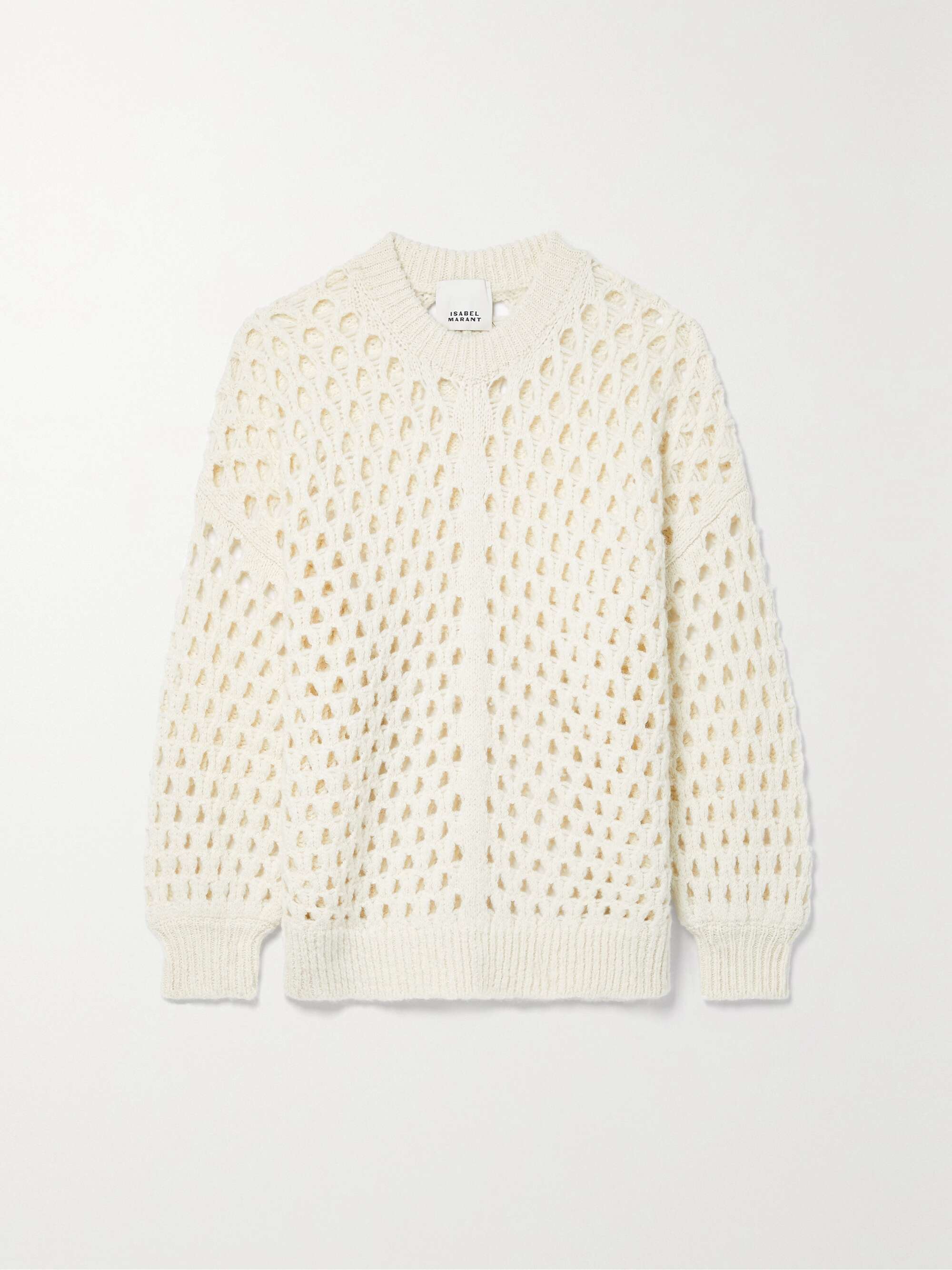Perth Blackborough Anvendelig Miniature ISABEL MARANT Tane open-knit alpaca-blend sweater | NET-A-PORTER Perth Blackborough Anvendelig Miniature ISABEL MARANT Tane open-knit alpaca-blend sweater | NET-A-PORTER
