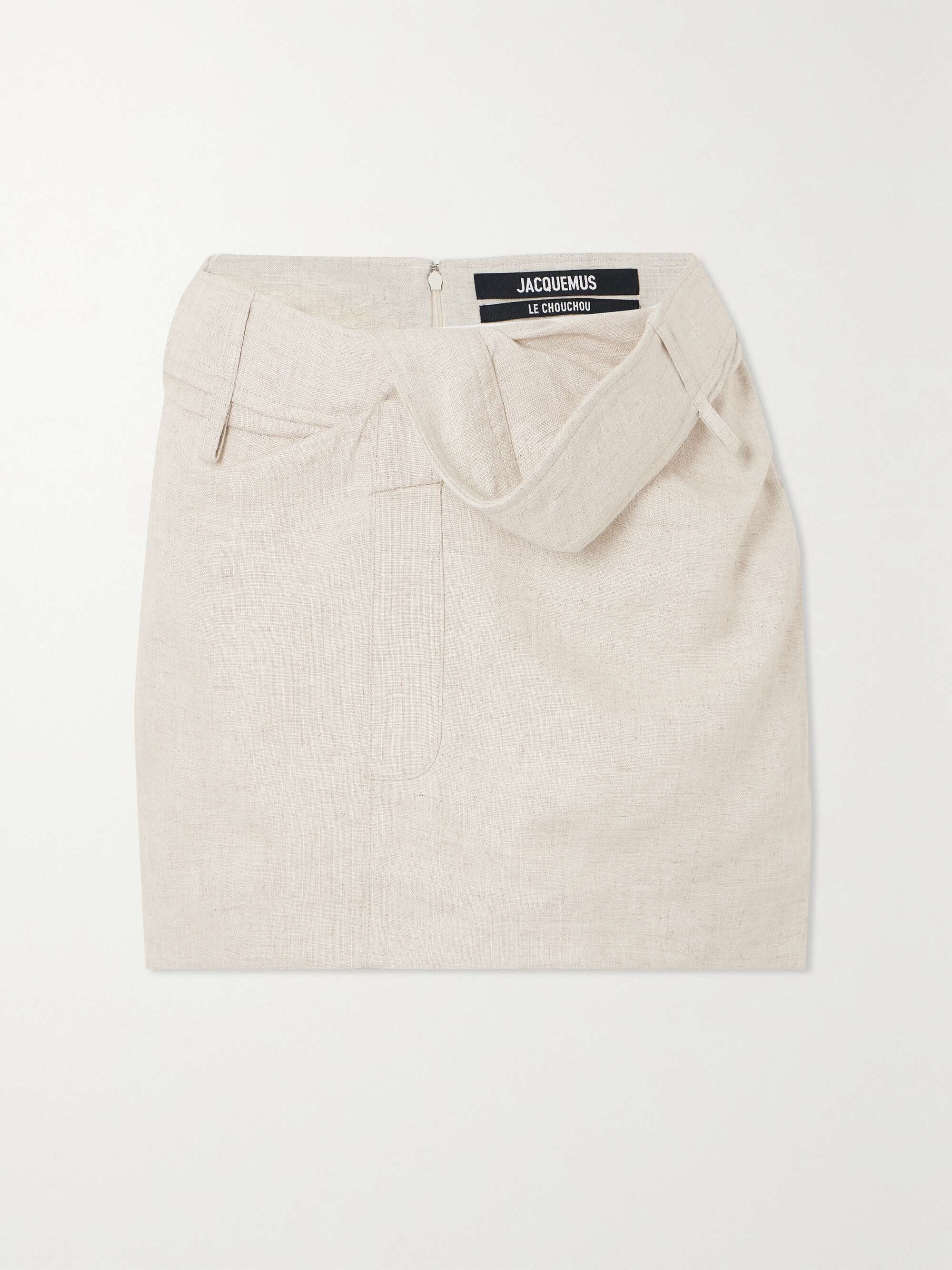 Mini-jupe en tissu à drapé Bahia JACQUEMUS pour femme | NET-A-PORTER