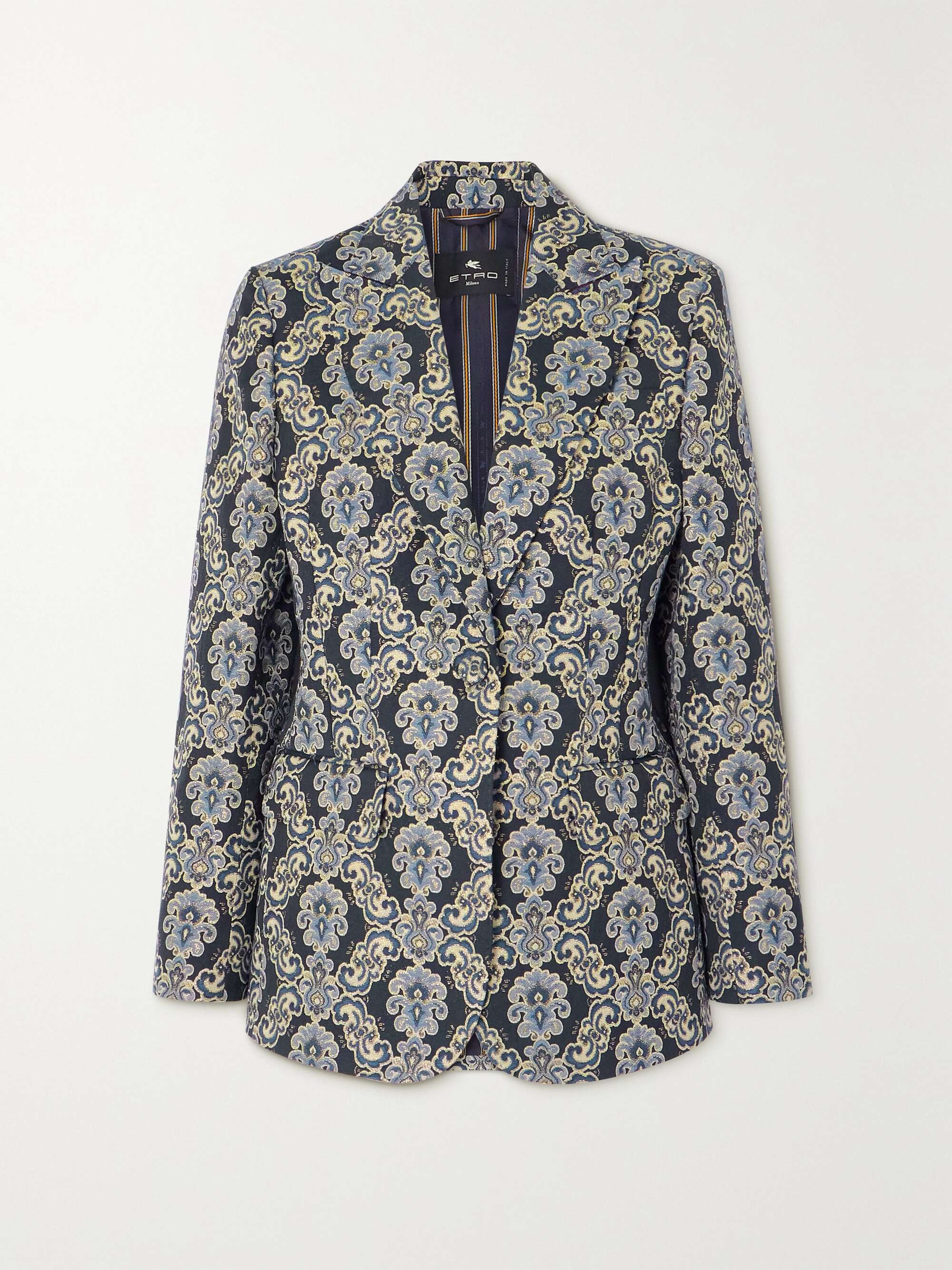 ETRO Metallic brocade blazer | NET-A-PORTER