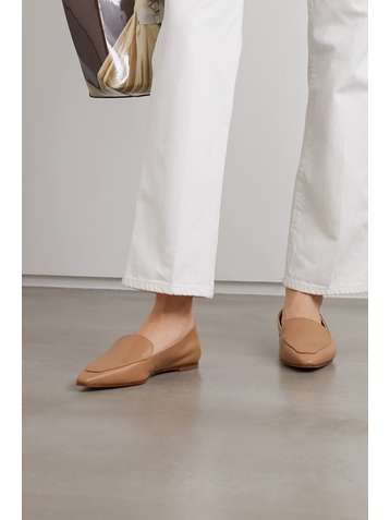AEYDE Aurora leather loafers