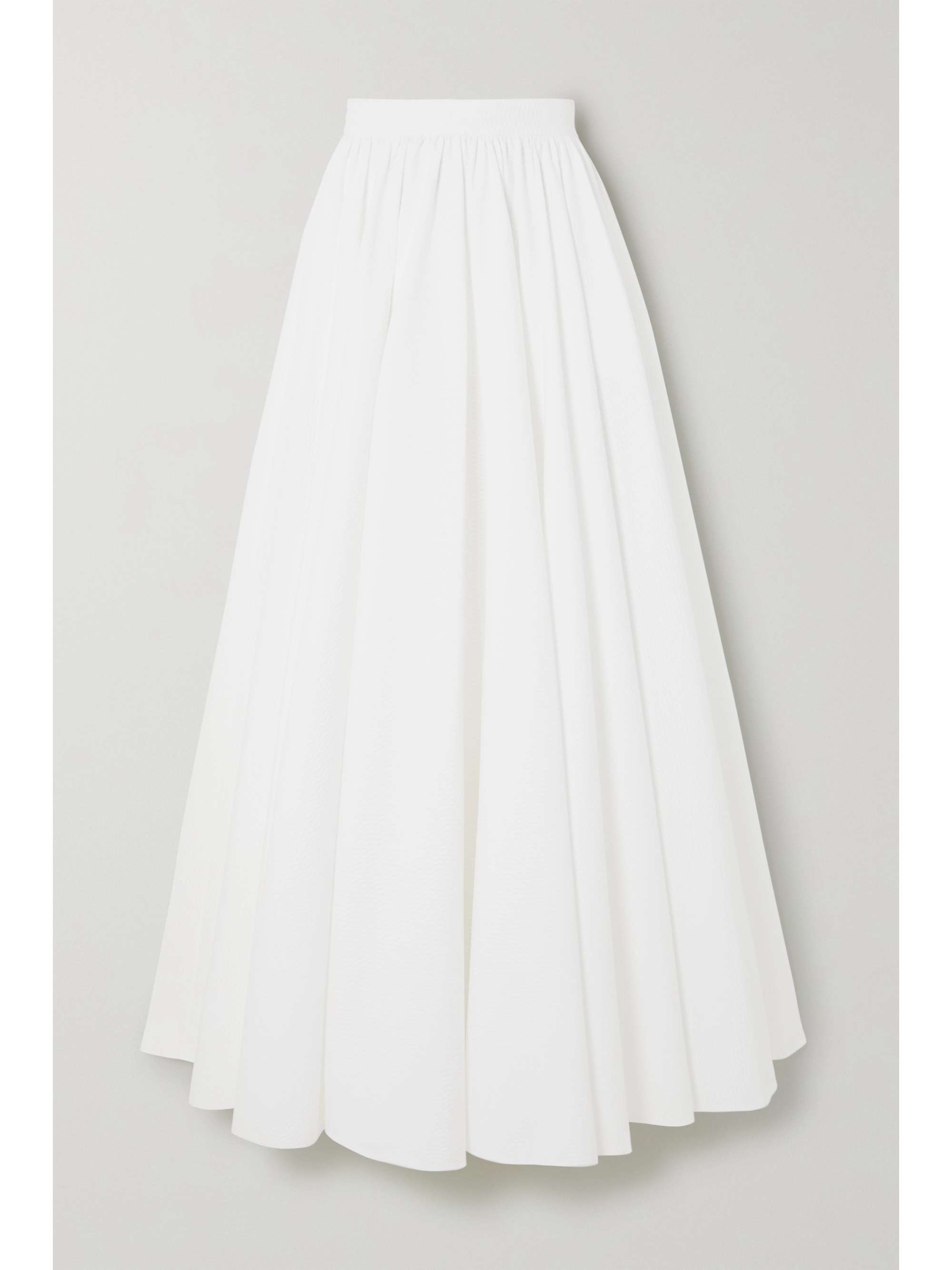 long skirt pleated