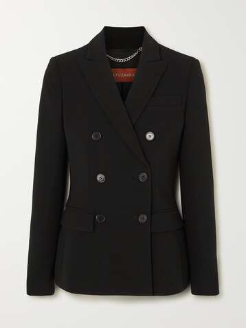 ALTUZARRA Blazer à double boutonnage en cady Indiana