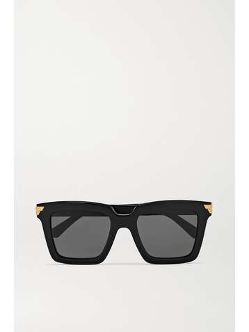 BOTTEGA VENETA Oversized square-frame acetate sunglasses