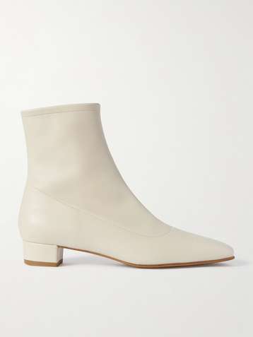 BY FAR Este leather ankle boots