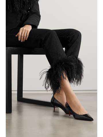 CHRISTIAN LOUBOUTIN Kate 55 patent-leather pumps