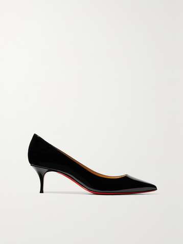 CHRISTIAN LOUBOUTIN Kate 55 patent-leather pumps